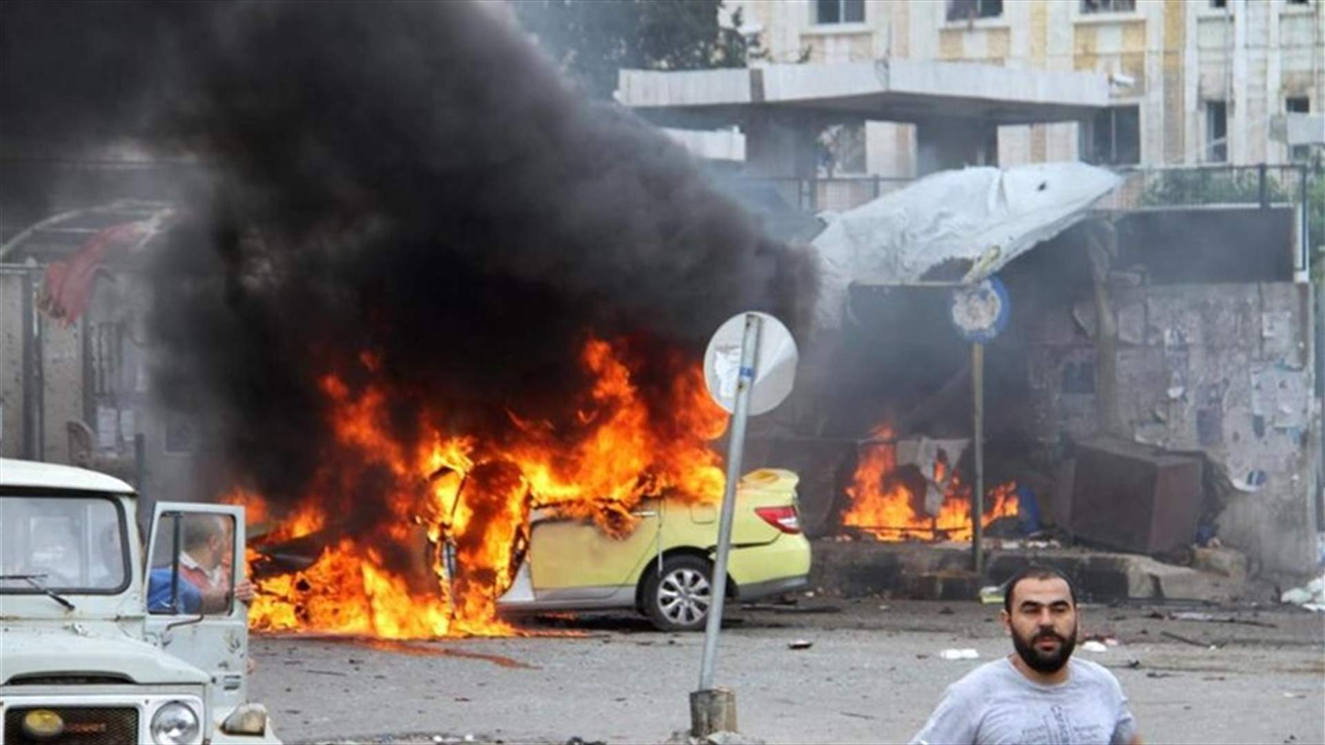 Car bomb kills at least ten in Syrian coastal town -state TV