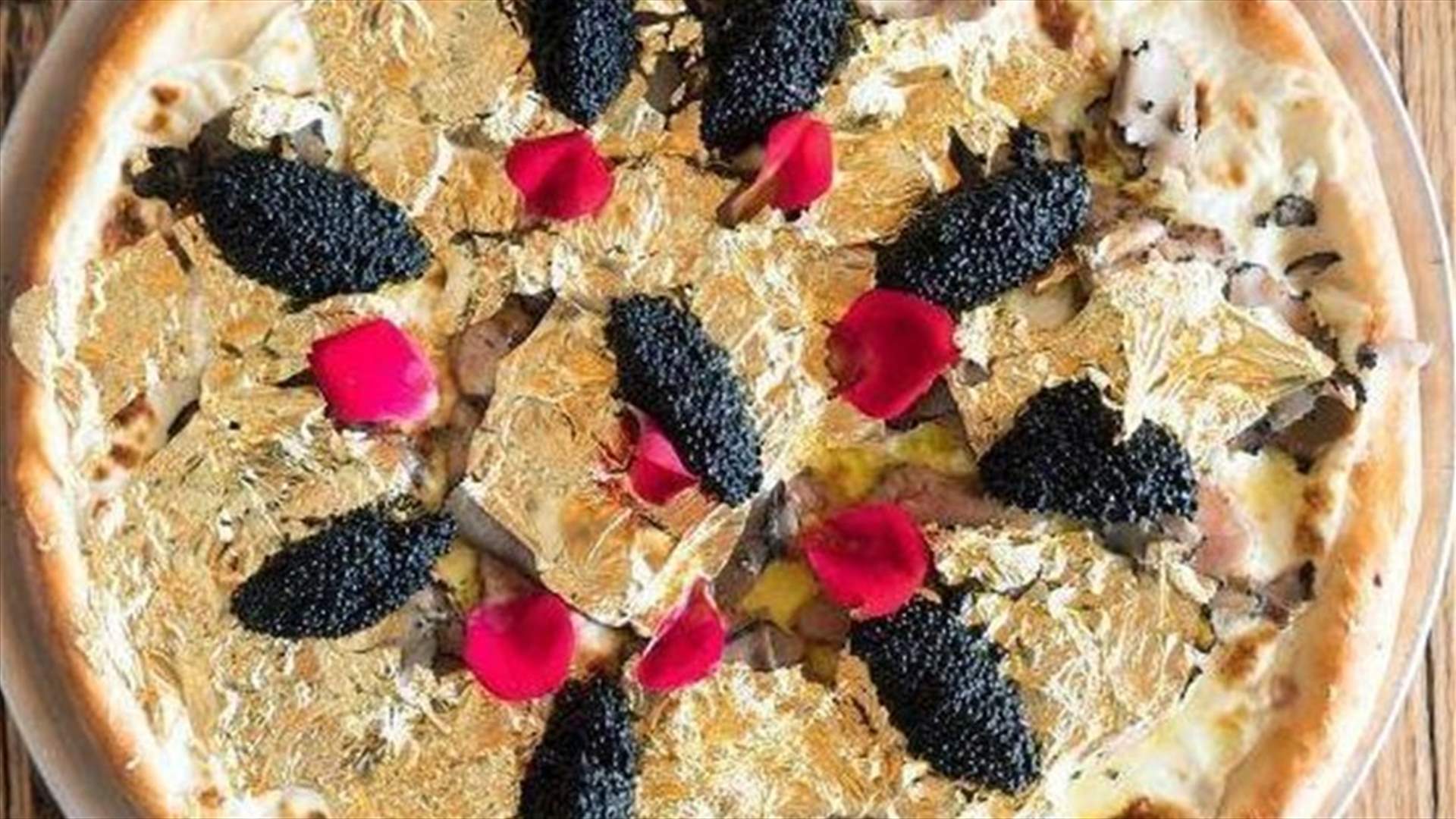 بالصور: بيتزا بألفي دولار! 