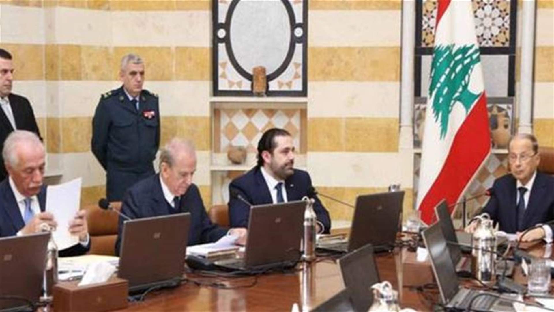 جلسة خالية الدسم لمجلس الوزراء في السراي