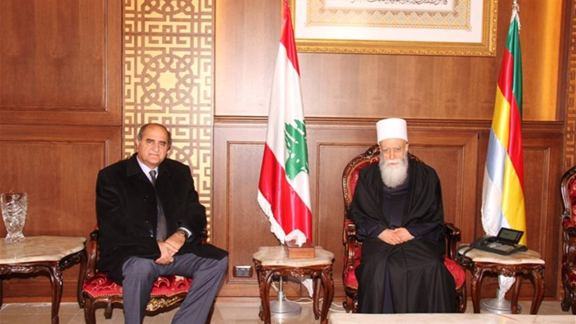 الشيخ حسن بحث والخطيب خطة النفايات