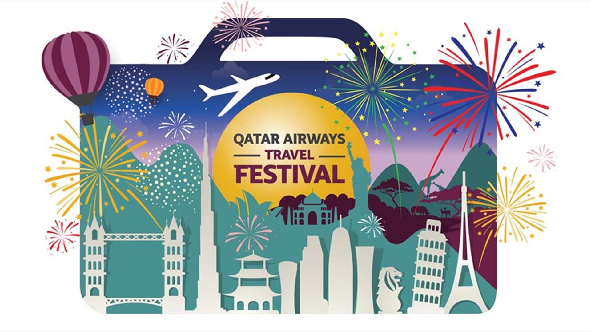 الخطوط الجوية القطرية تكشف عن أضخم العروض في مهرجان السفر 2017 