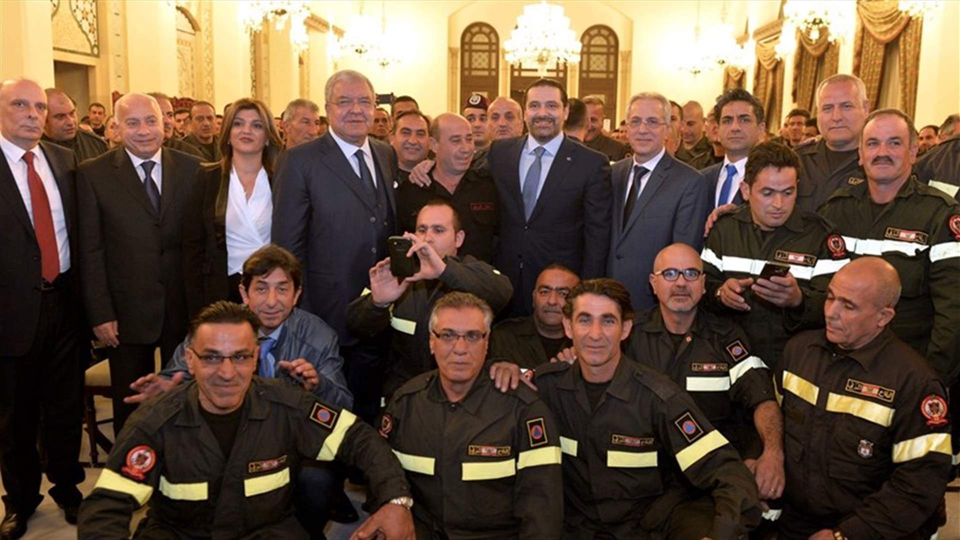 الحريري لمتطوعي الدفاع المدني: سنحرص على أن تكون الامتحانات مبنية على الخبرة والكفاءة 