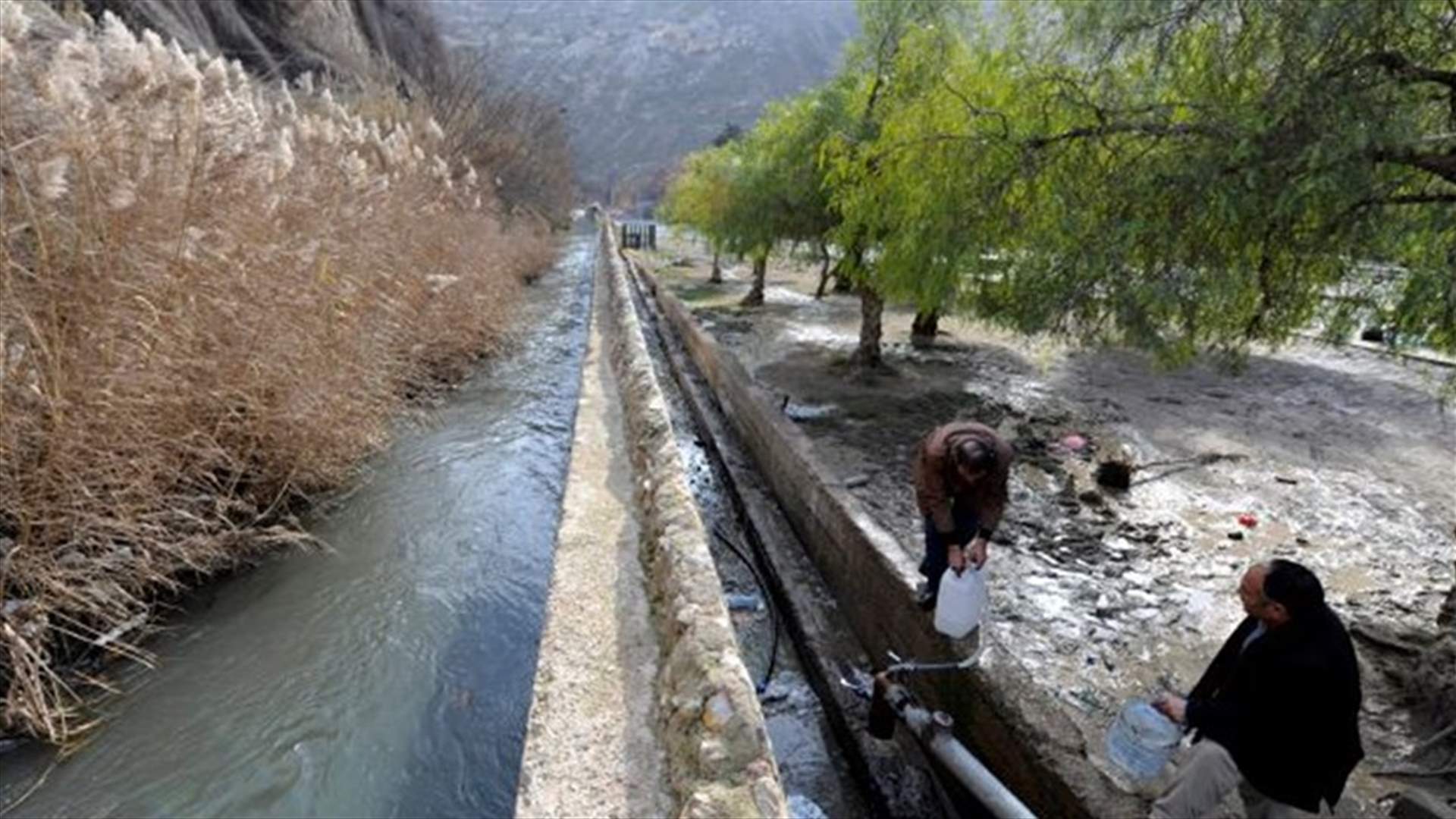 دخول ورشات الصيانة إلى عين الفيجة لإصلاح مضخات مياه دمشق 