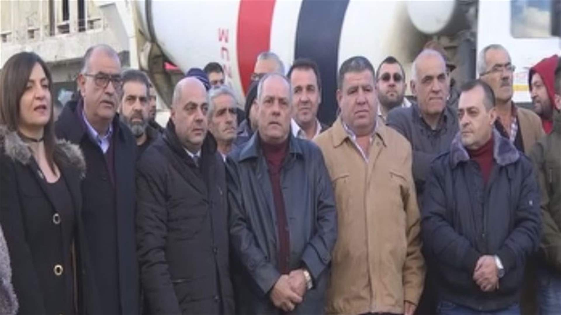 اعتصام لأهالي بحمدون بدعوة من "لبنان يجمعنا" 