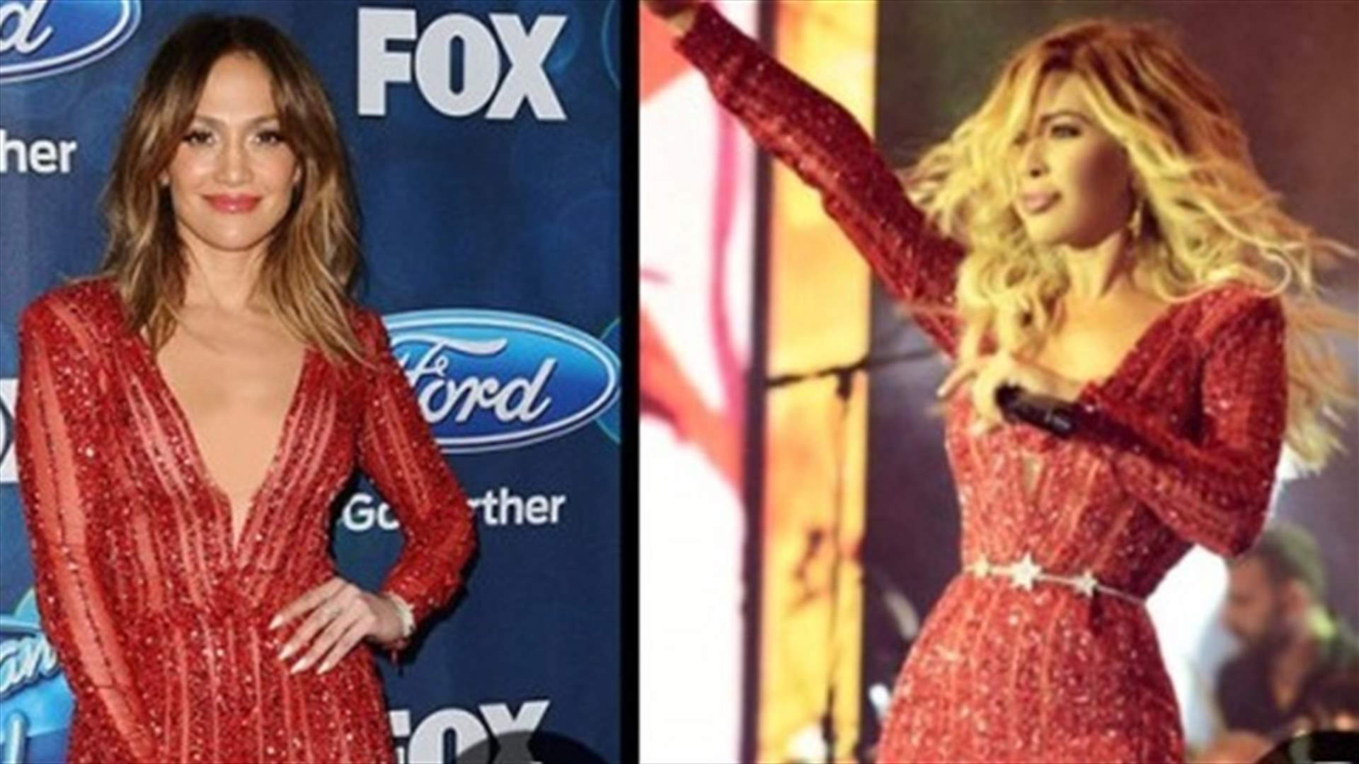 بالفيديو: "لايك" من جينيفر لوبيز لنوال الزغبي.. هذا ما حصل