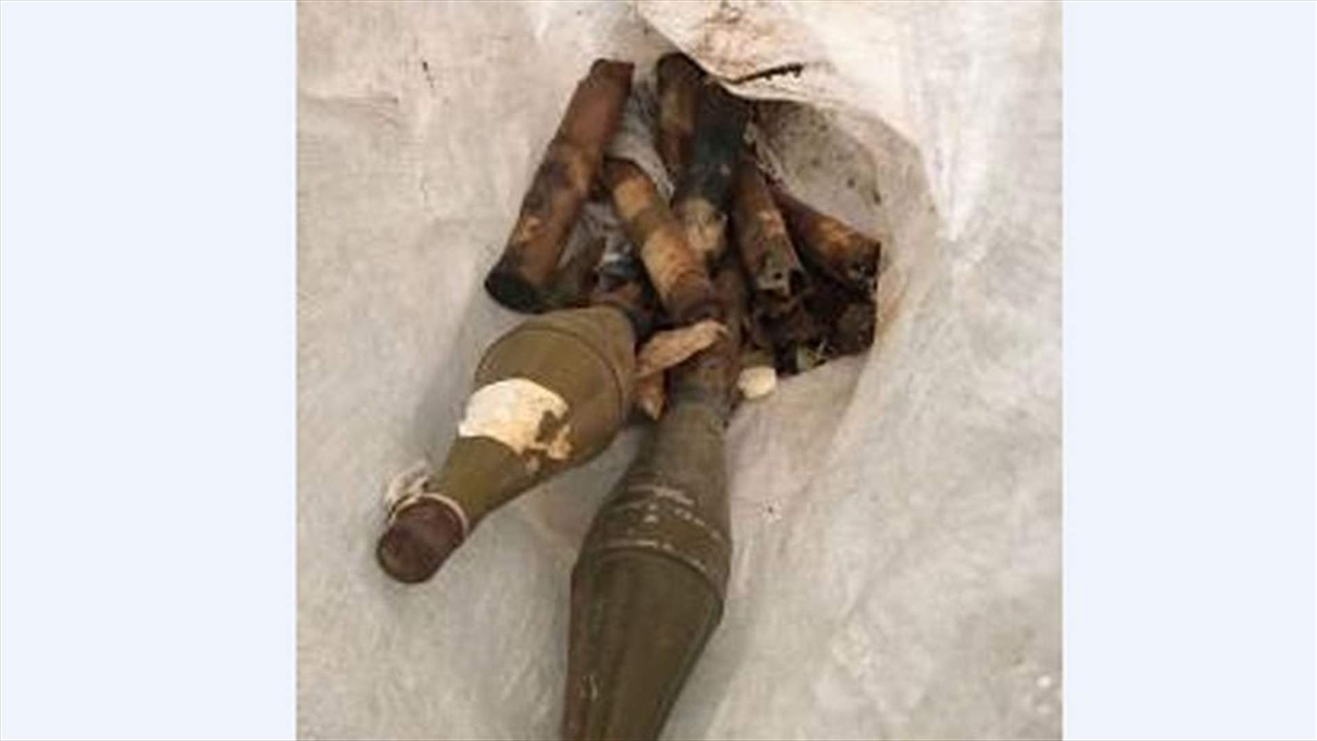 العثور على قذيفتي أر بي جي و5 حشوات لها في سرحمول