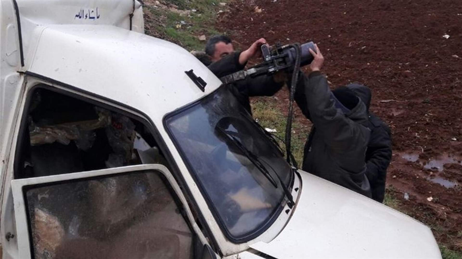 بالصور... قتيل وجريح بحادث في زحلة