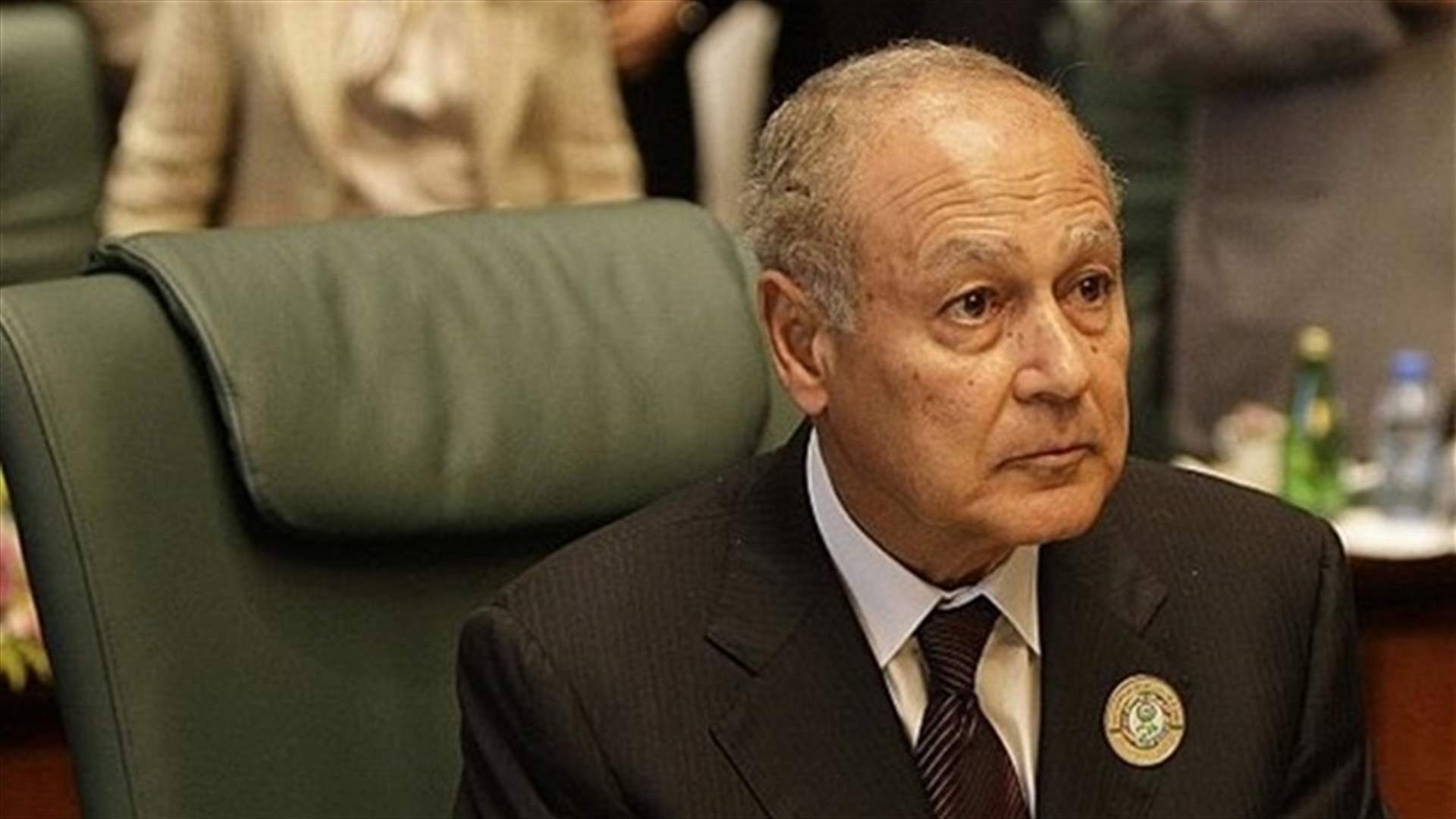 أمين عام الجامعة العربية في بيروت اليوم
