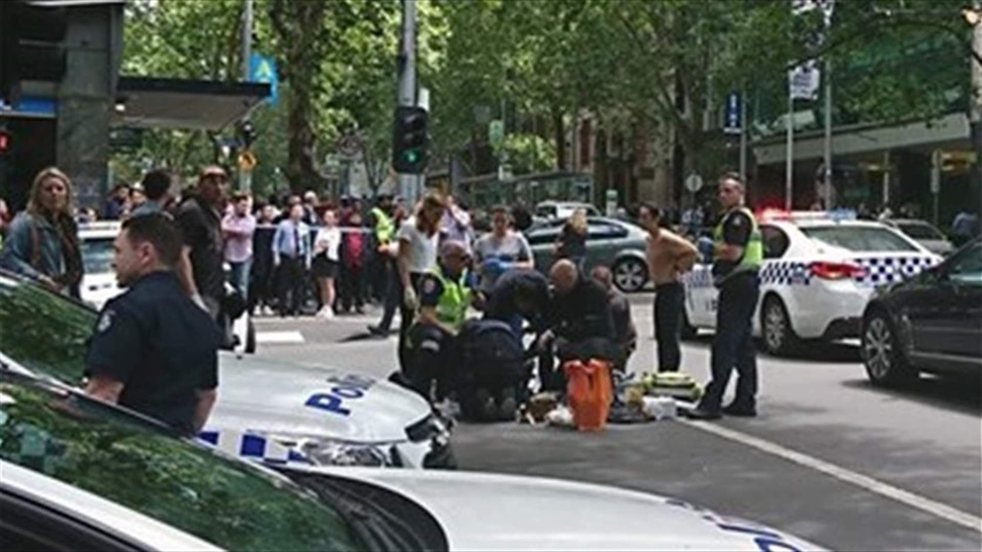 Three dead, more than 15 injured after driver ploughs car into Australian pedestrians   