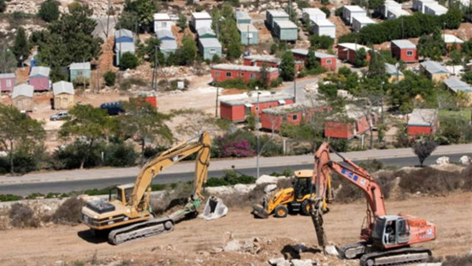 اسرائيل توافق على بناء 2500 وحدة استيطانية في الضفة الغربية 