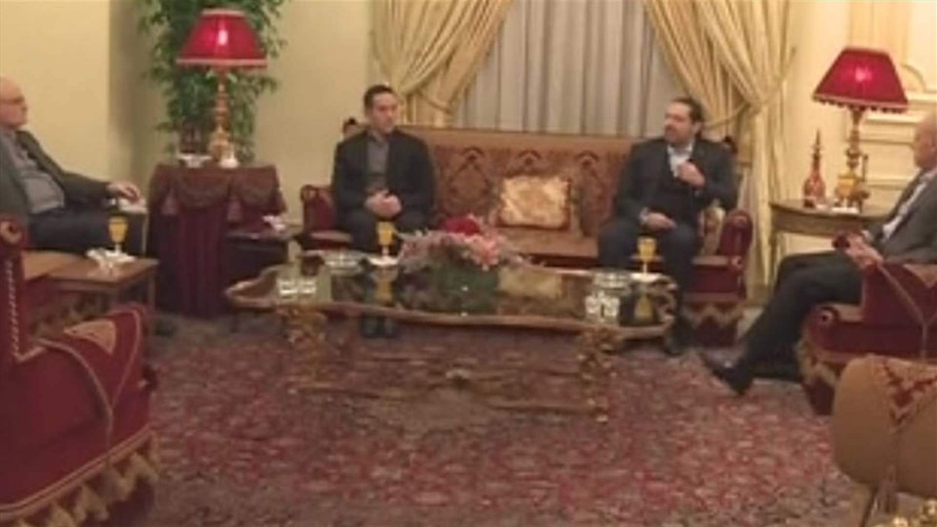 بري عرض مع الحريري المشاريع المطروحة والوضع الأمني وقانون الانتخاب