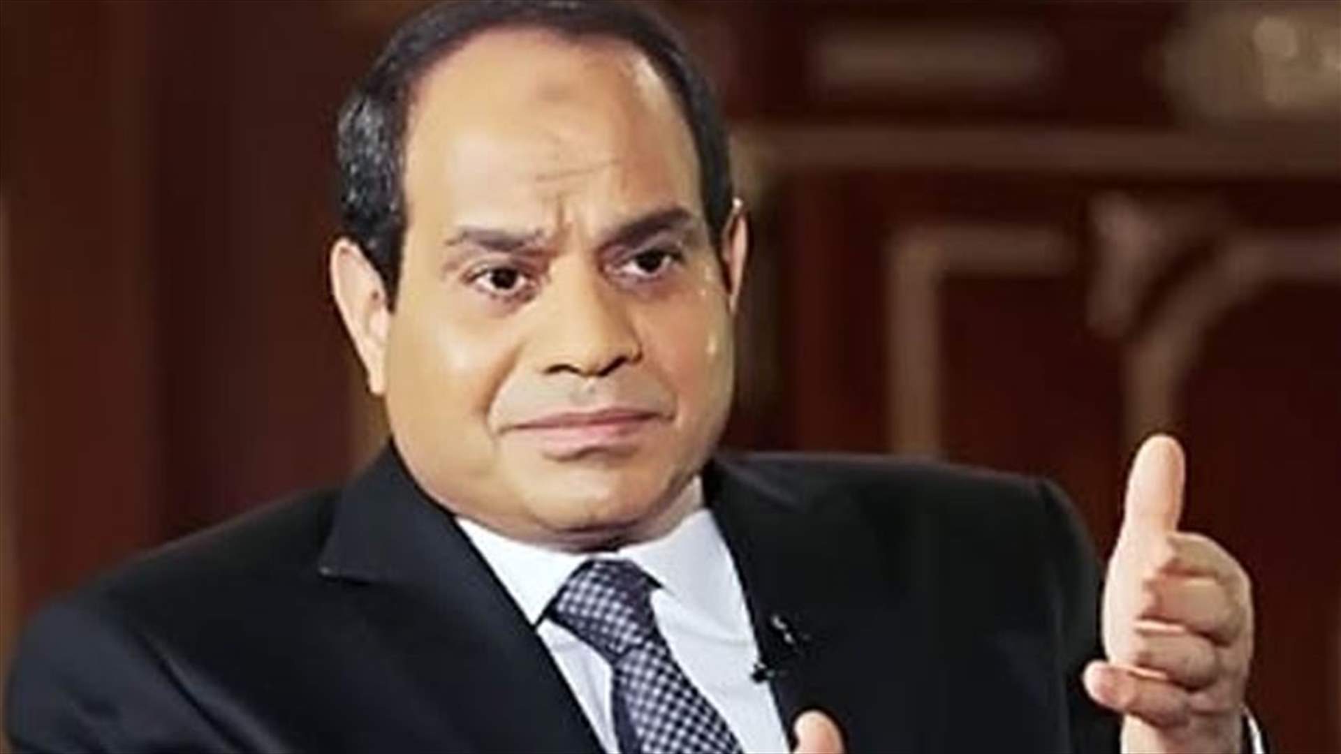 السيسي: نسعى لمنع تعقد موضوع السفارة الأميركية في إسرائيل