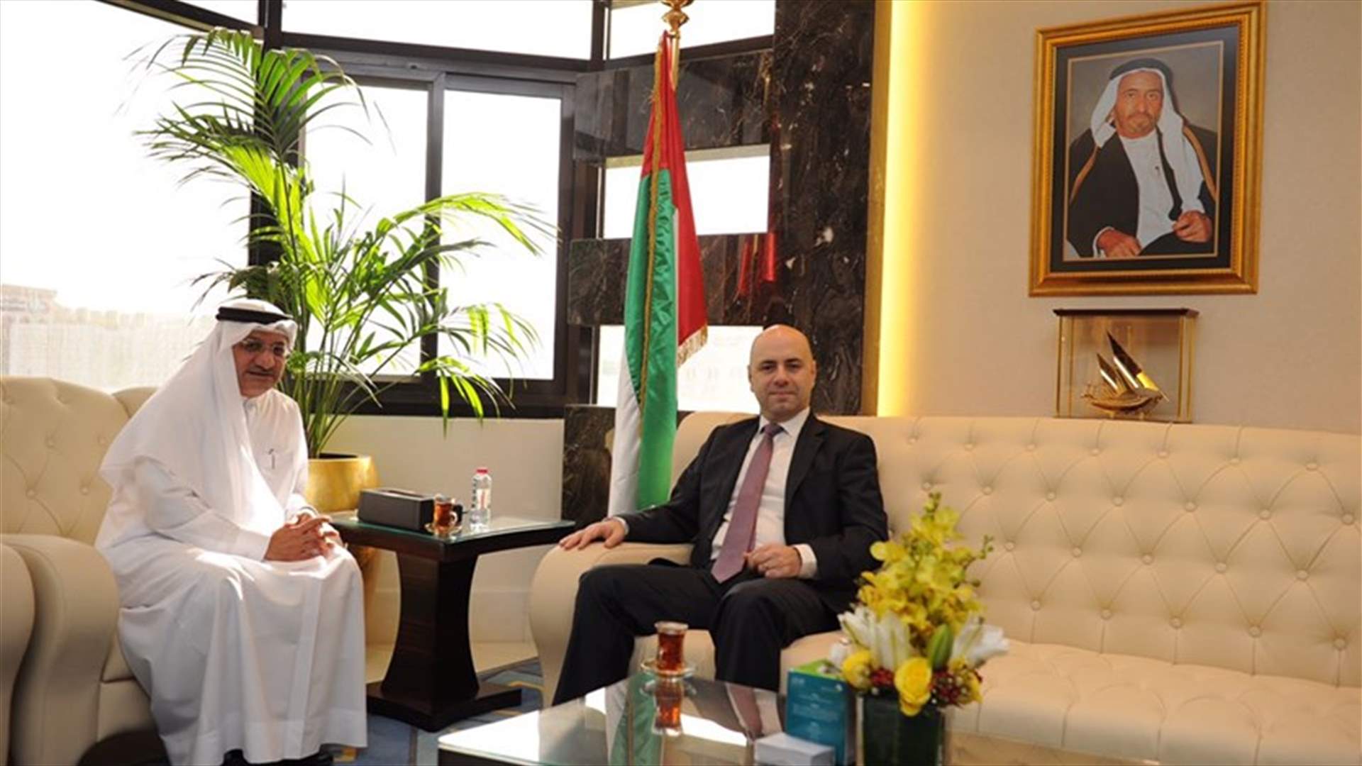 حاصباني في معرض ومؤتمر الصحة العربي في دبي