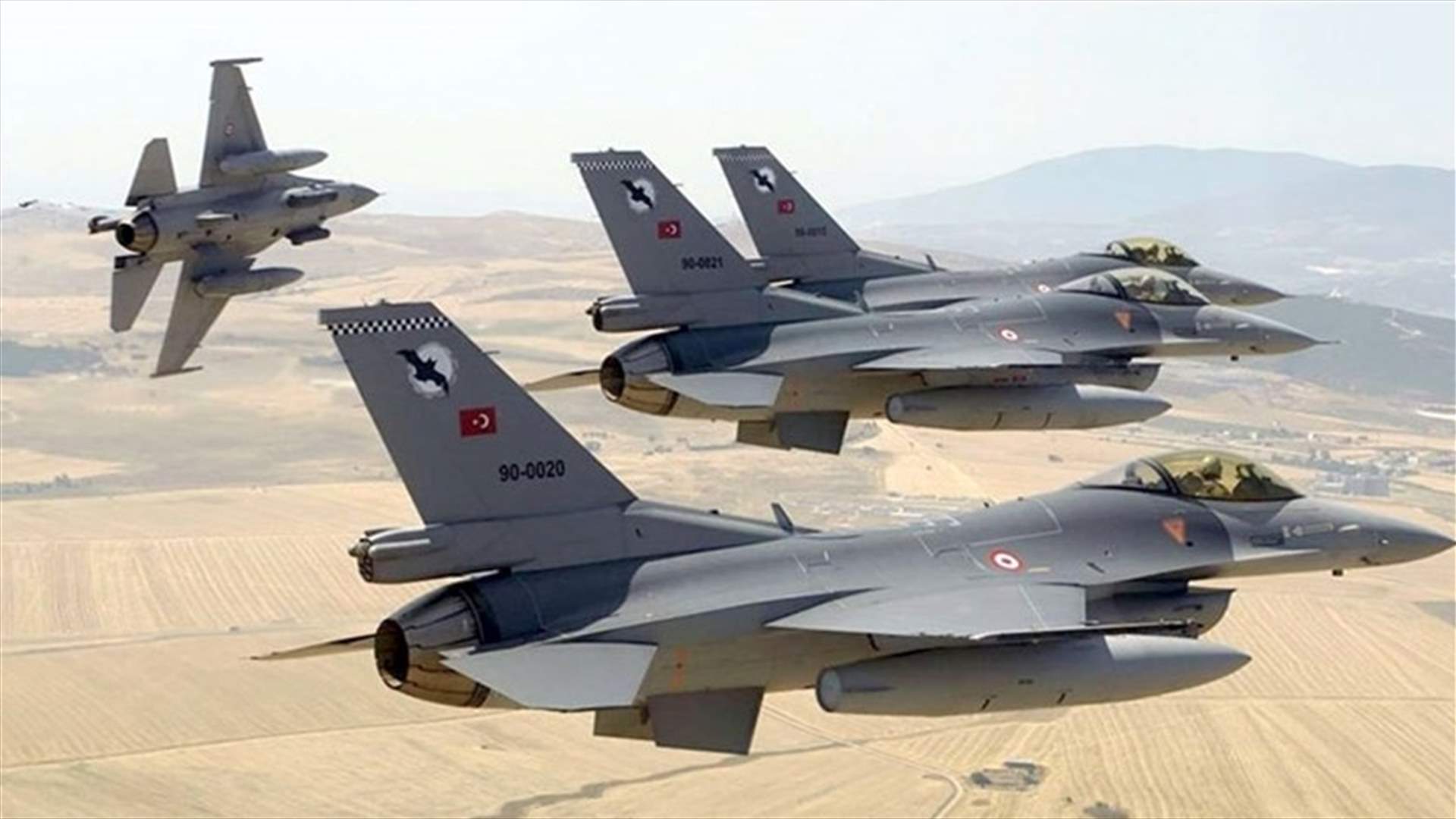 طائرات تركية انتهكت أكثر من 100 مرة المجال الجوي اليوناني 