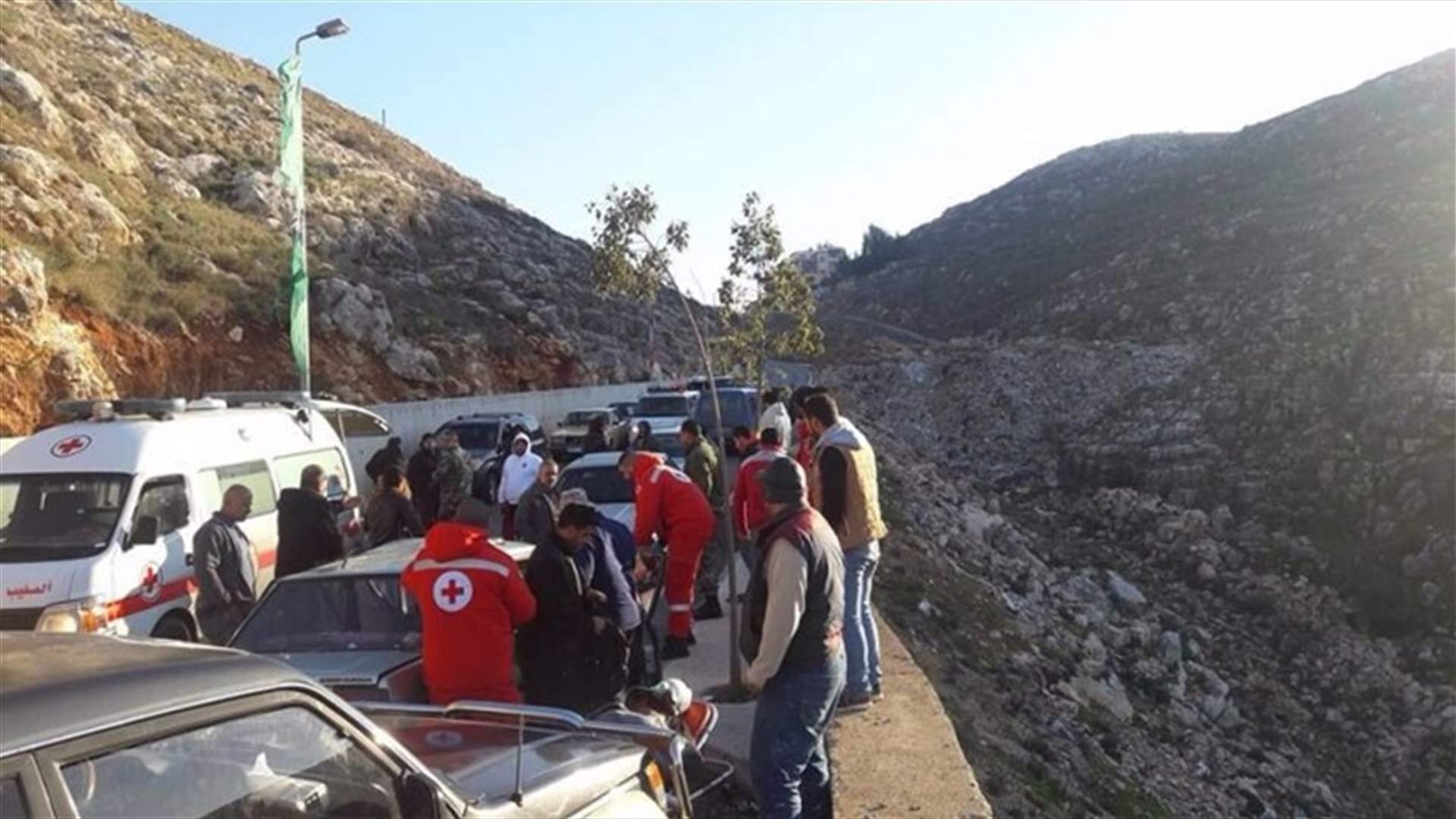 جريحان بحادث سير مروع في النبطية
