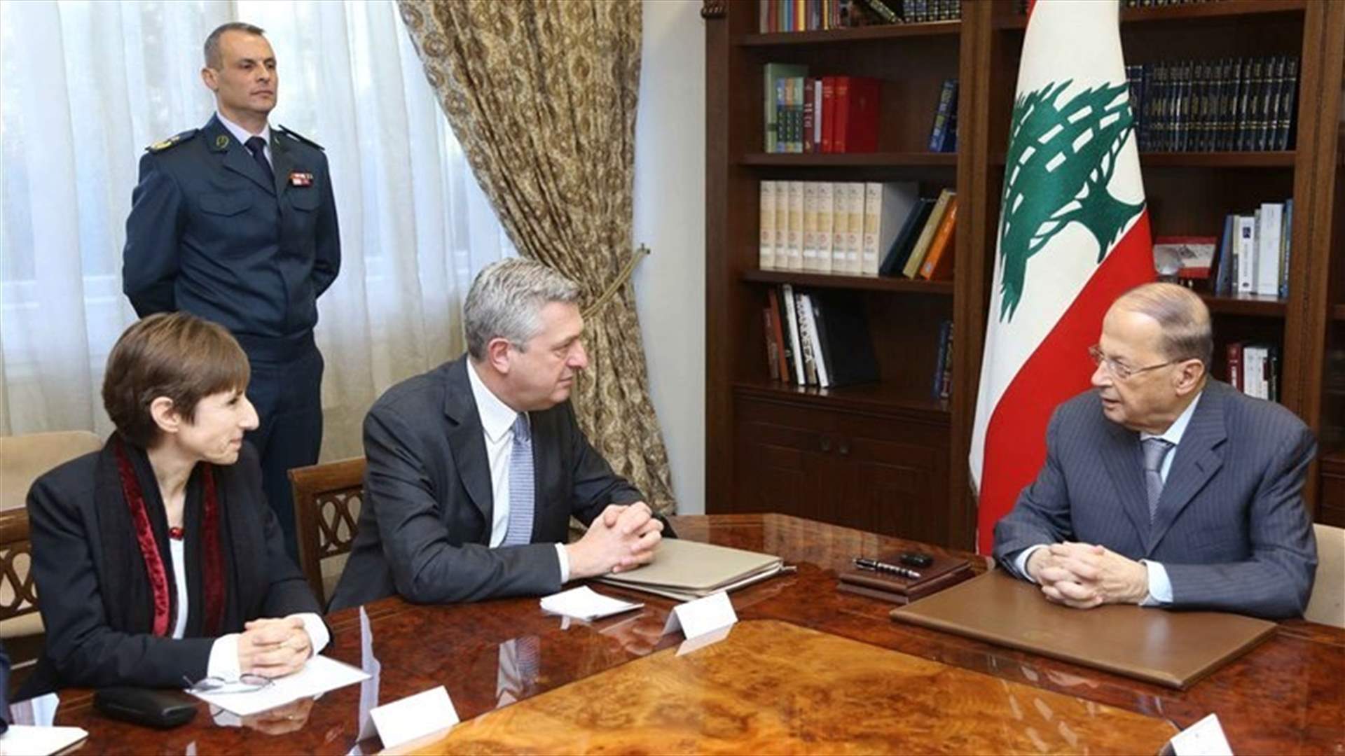 President Aoun: Syrian refugees in Lebanon cannot stay forever 