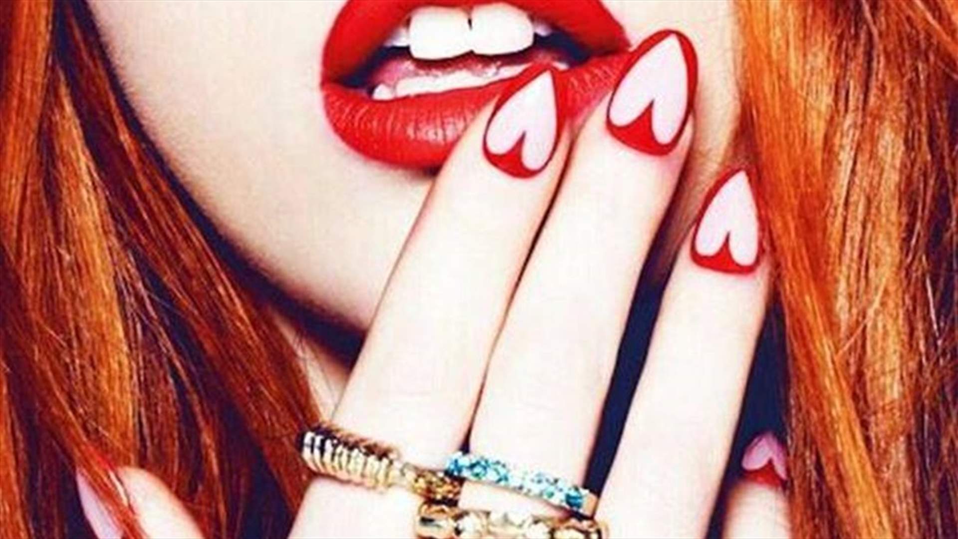 احصلي على أظافر جميلة بمناسبة عيد العشاق