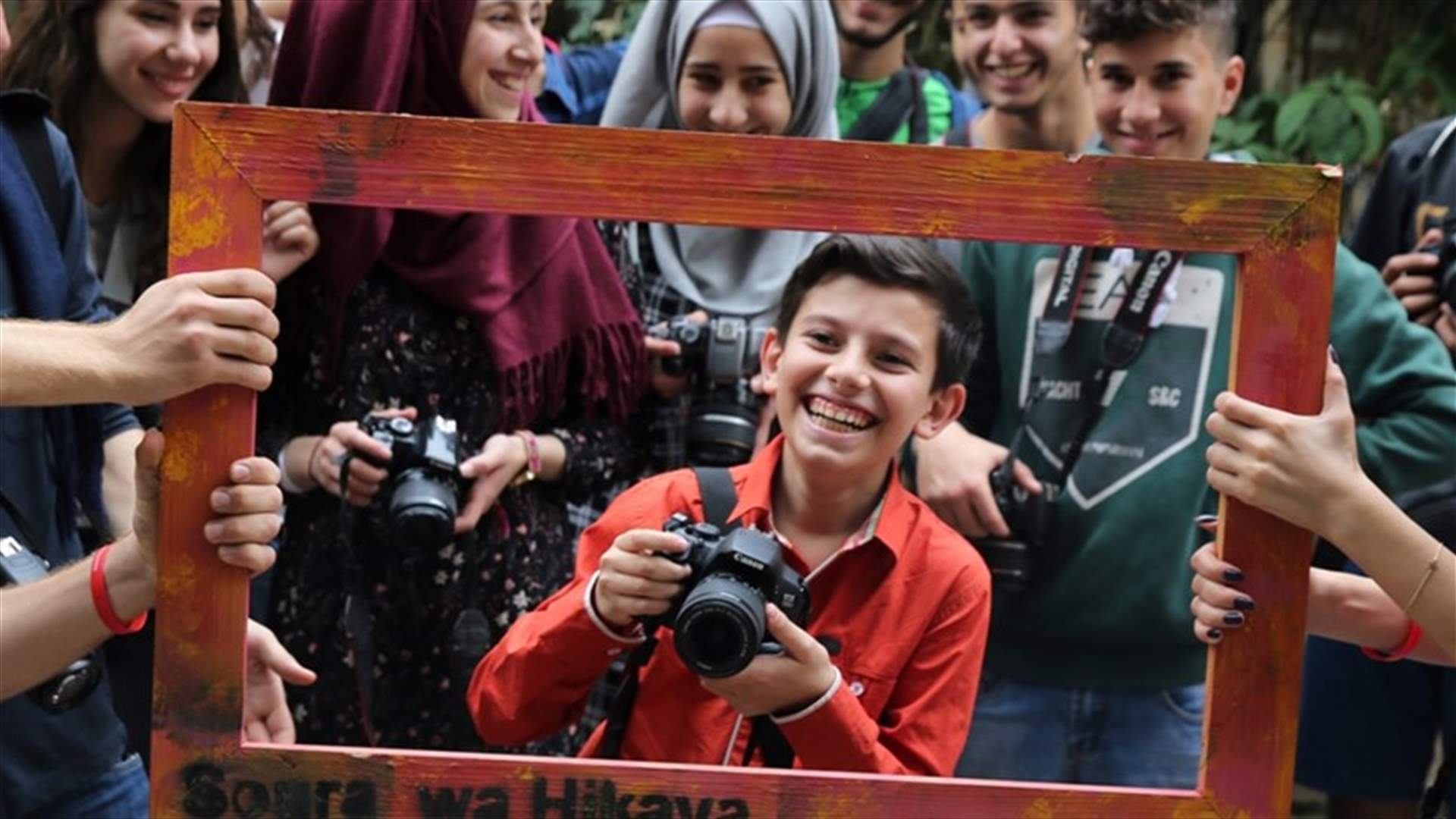 افتتاح المعرض الفوتوغرافي لمشروع صورة وحكاية في مسرح المدينة 