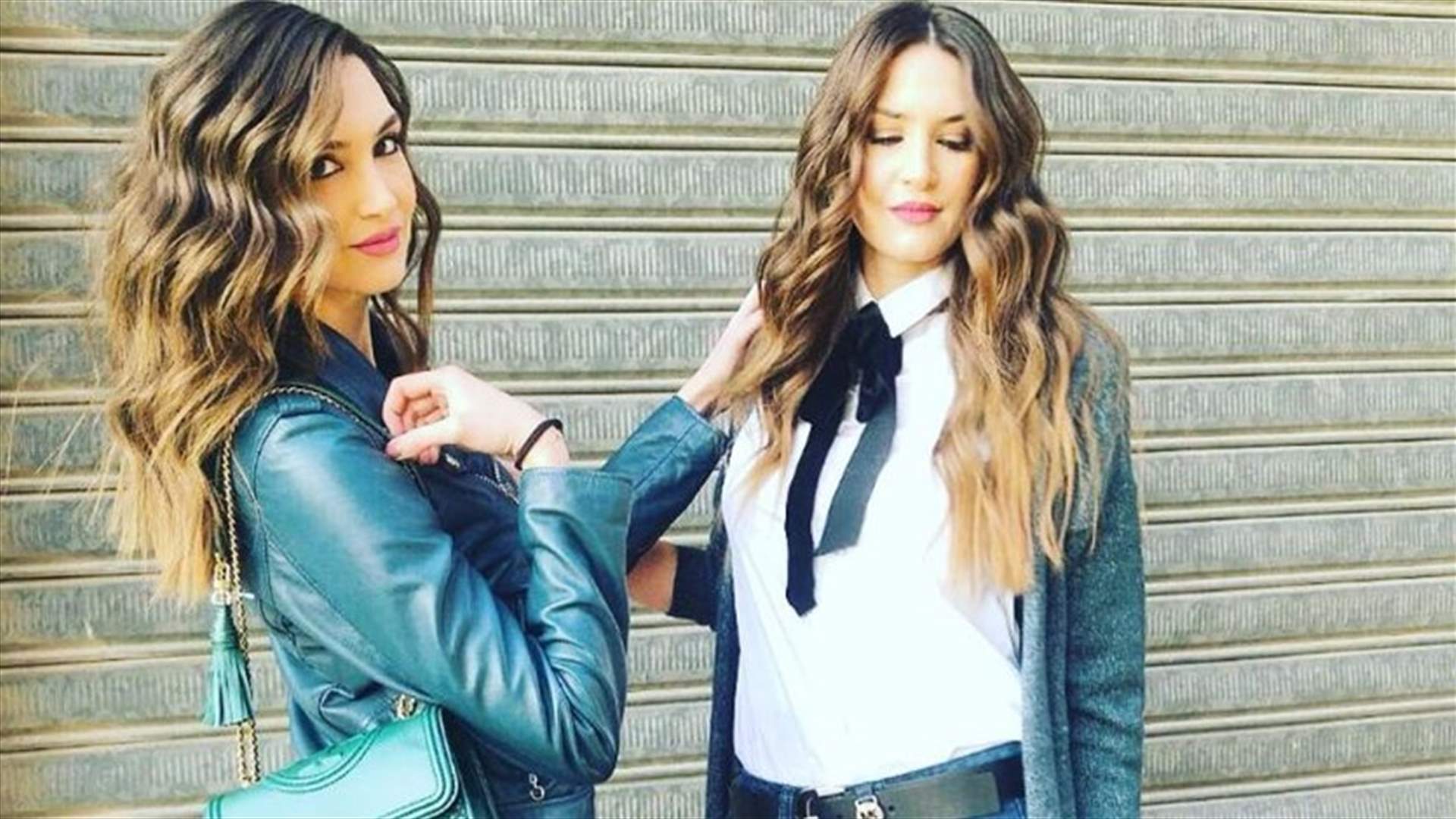 بالفيديو: لقطات من طفولة رينا ورومي شيباني.. دائماً بملابس متشابهة