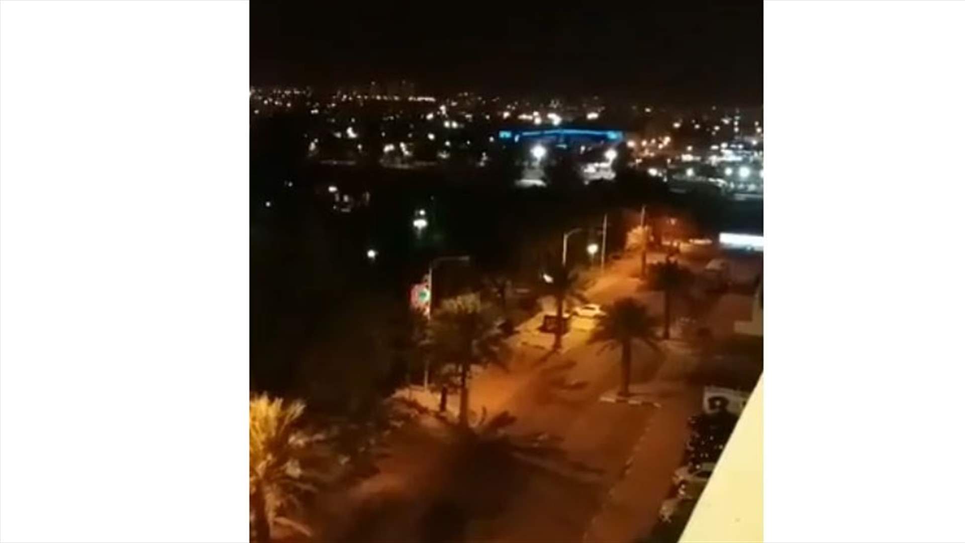 بالفيديو - صواريخ من مصر باتجاه مدينة ايلات
