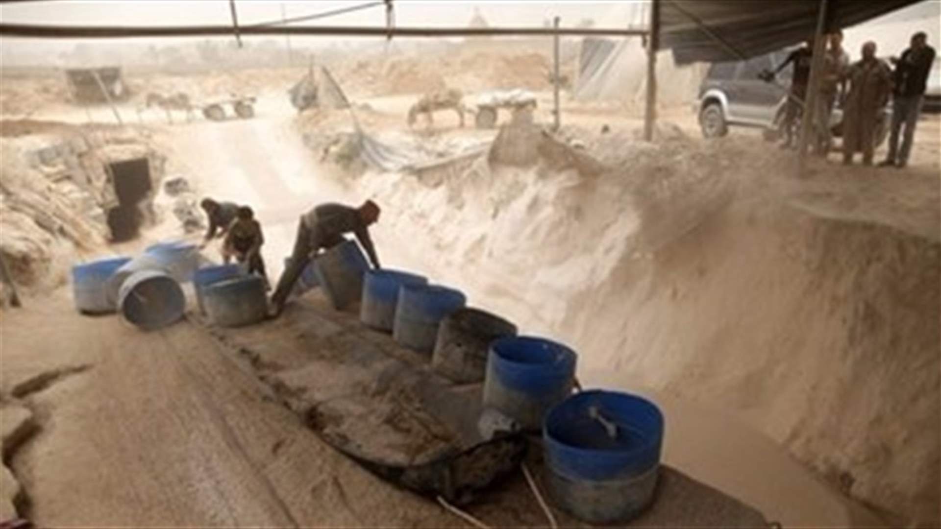 Tunnel explosion kills two Palestinians in Gaza, its health ministry says