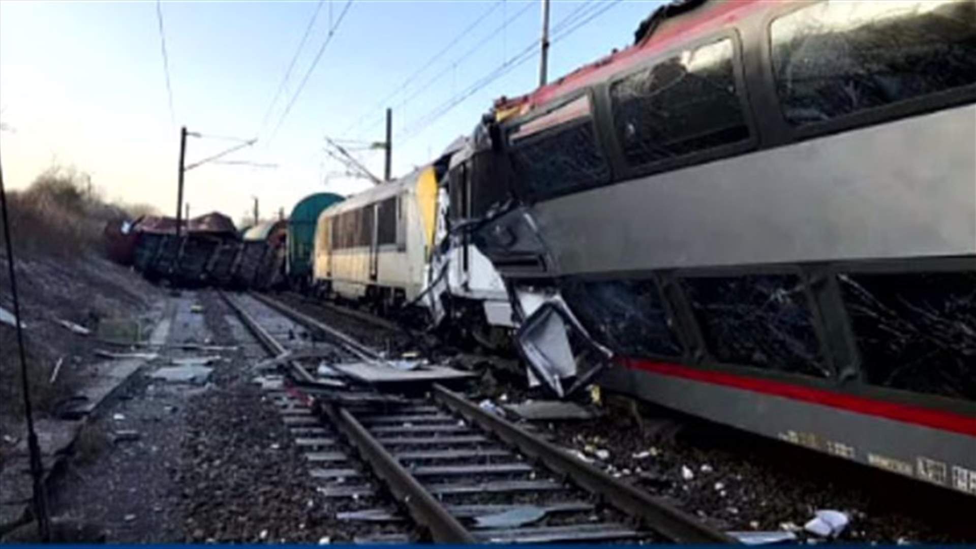 بالصور - قتيل وجريحان في حادث قطار في لوكسبورغ
