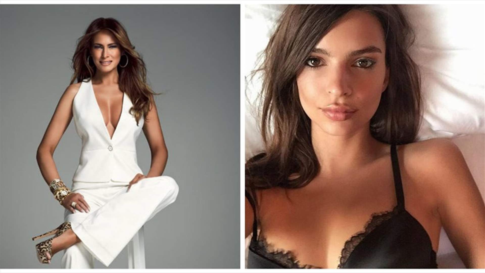 ميلانيا ترامب تشكر عارضة أزياء مثيرة للجدل على تويتر