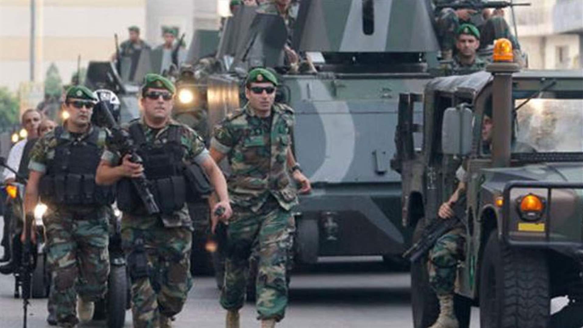 الجيش ينفذ مداهمات في بعلبك