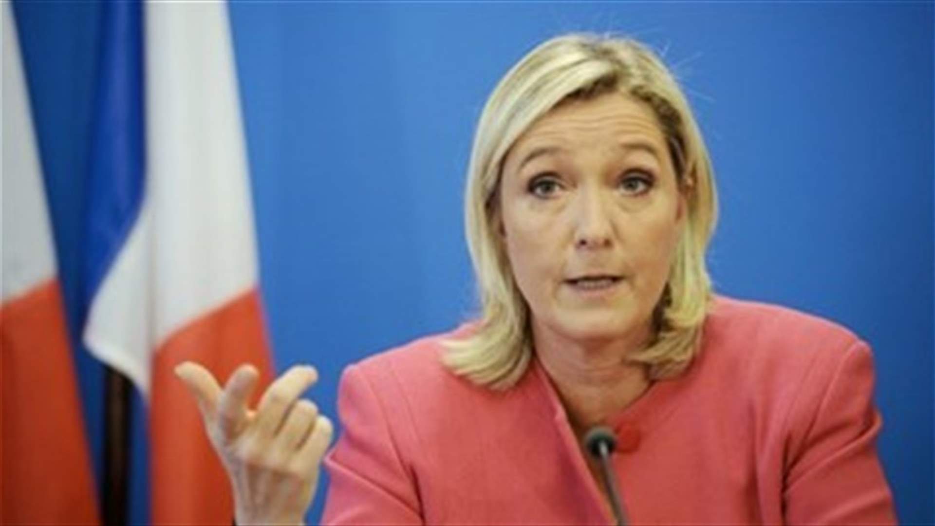Le Pen continues her tour on Lebanese officials