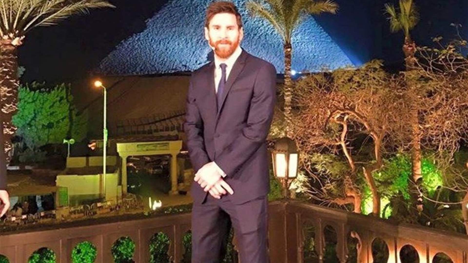 ميسي في مصر... والسبب إنساني!