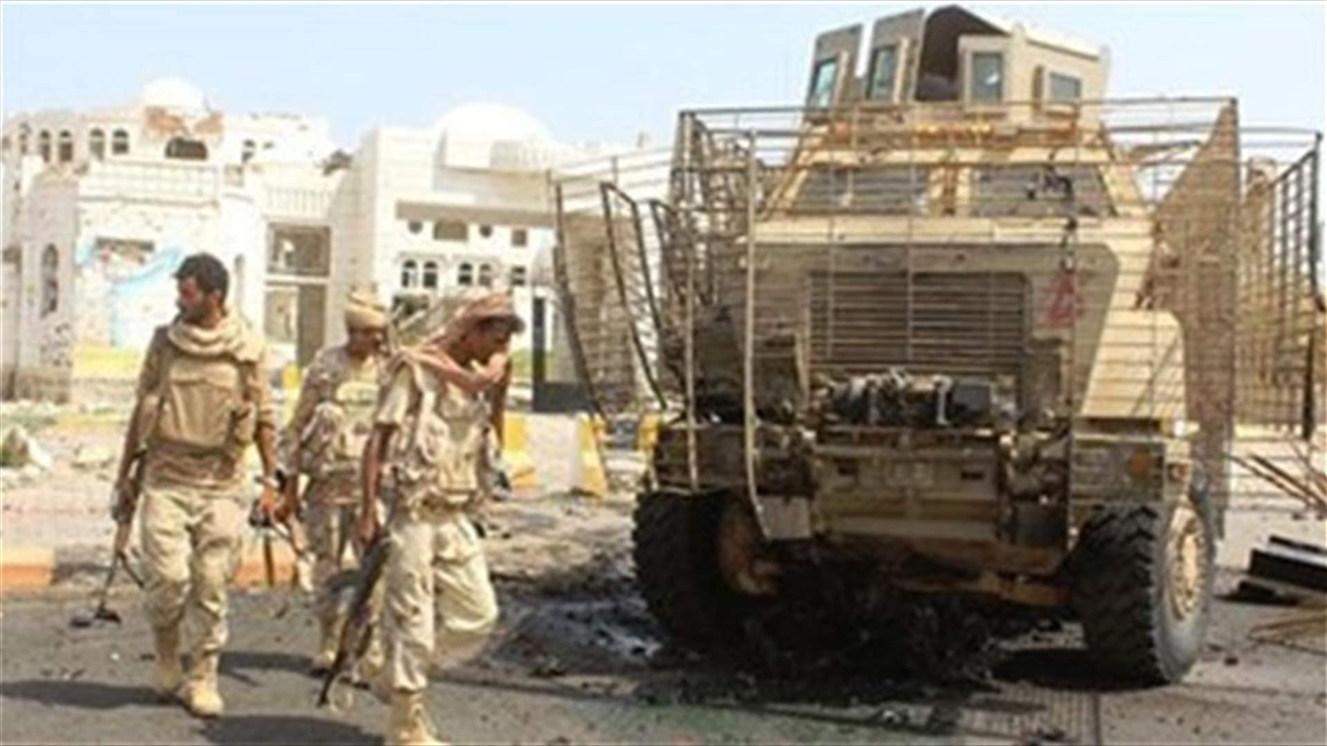Suicide bomber kills at least 8 soldiers in Yemen's Zinjibar