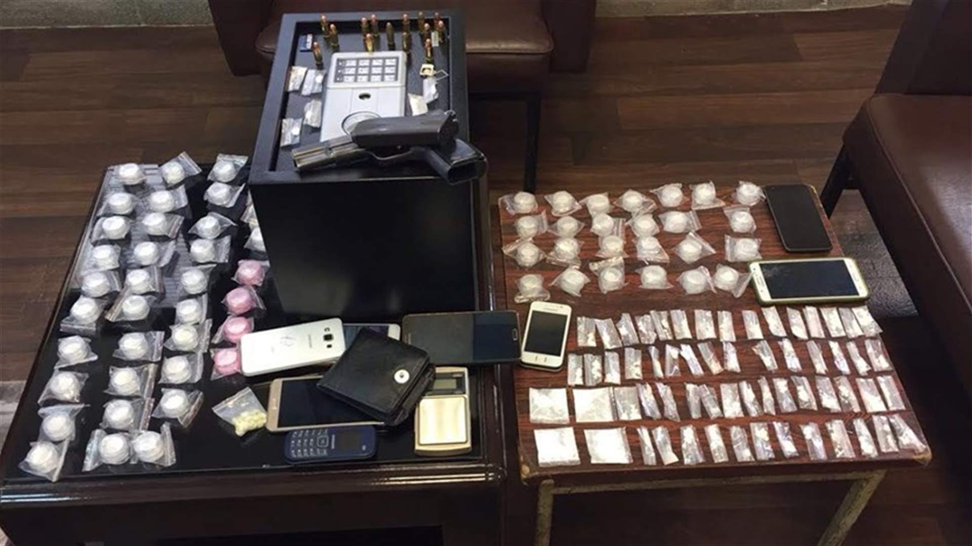 Three suspects arrested over drug dealing and trafficking