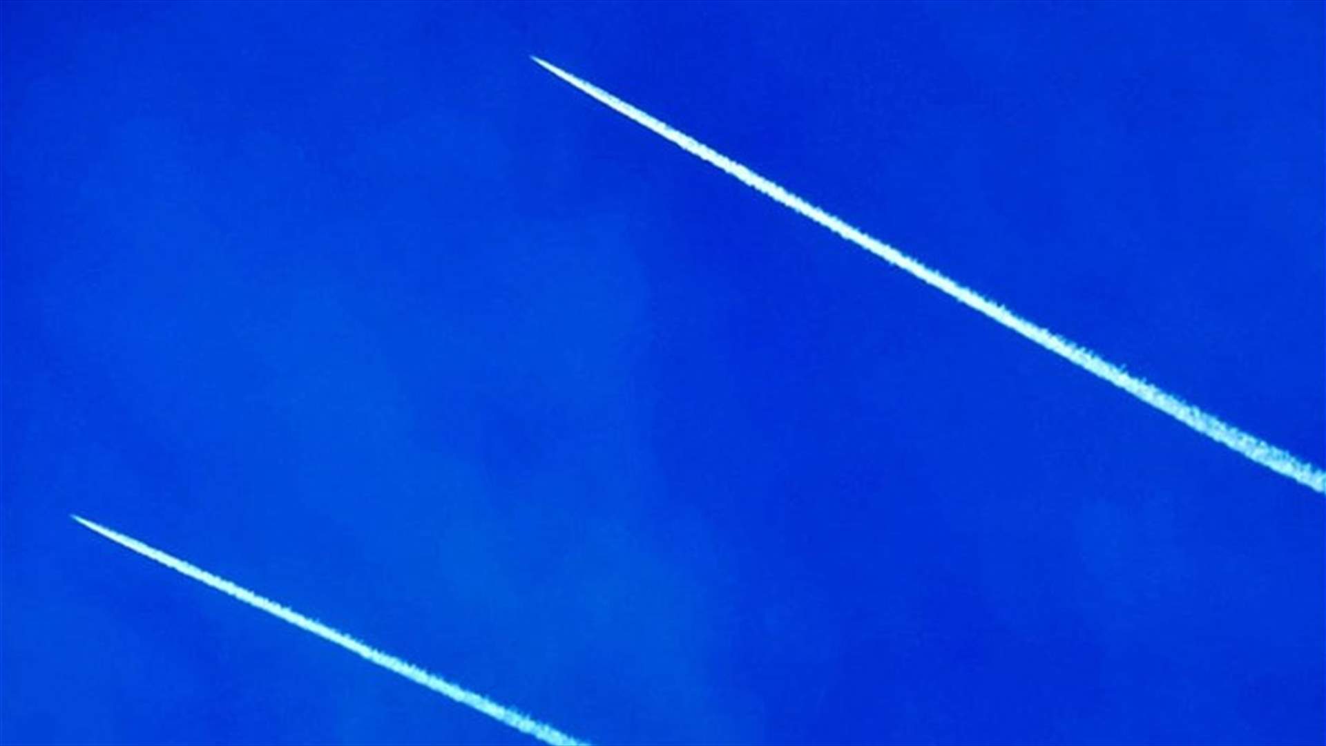 الطيران الاسرائيلي فوق مرجعيون