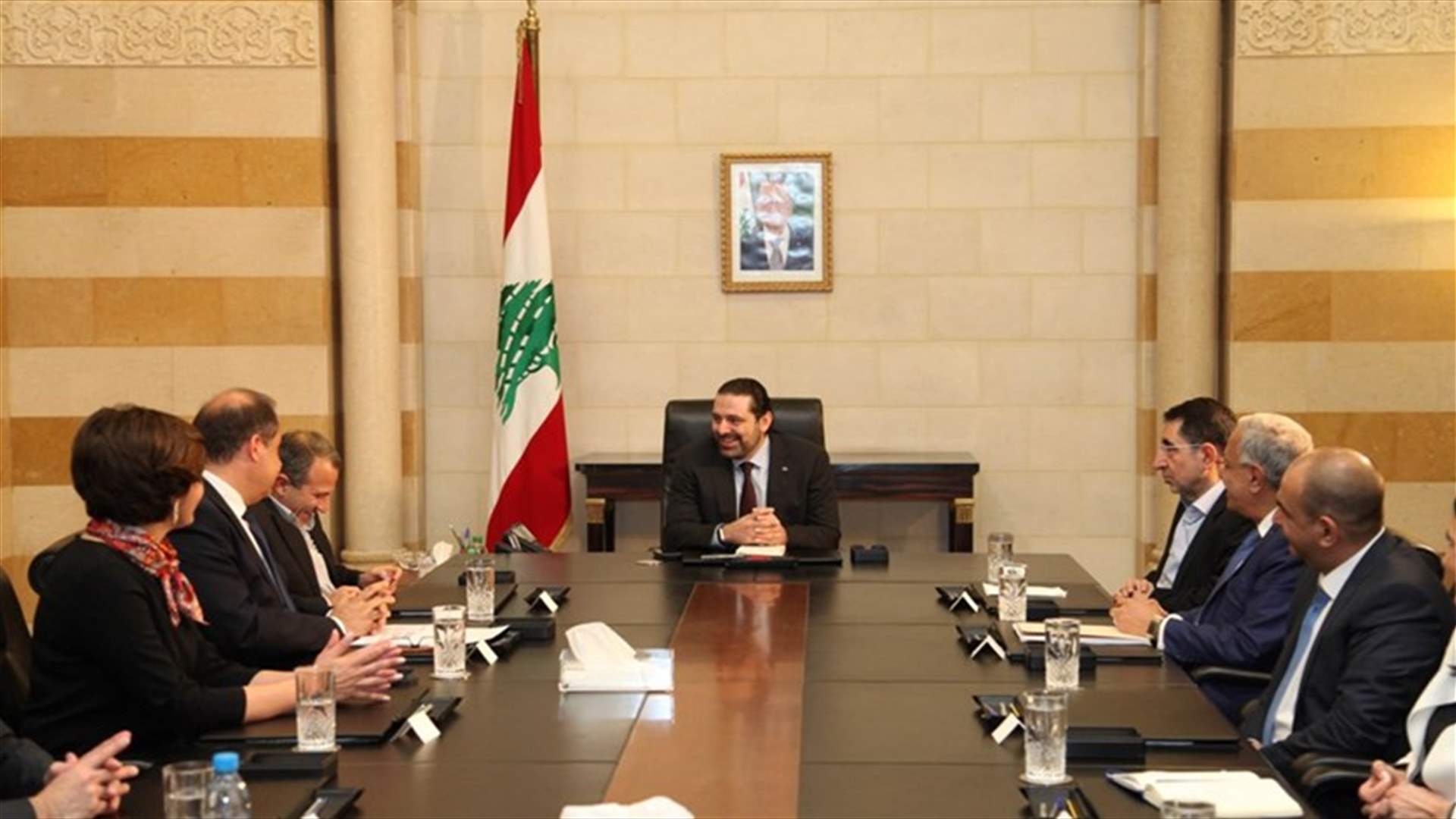 الحريري ترأس اجتماعا في السراي بشأن القطاع الصناعي