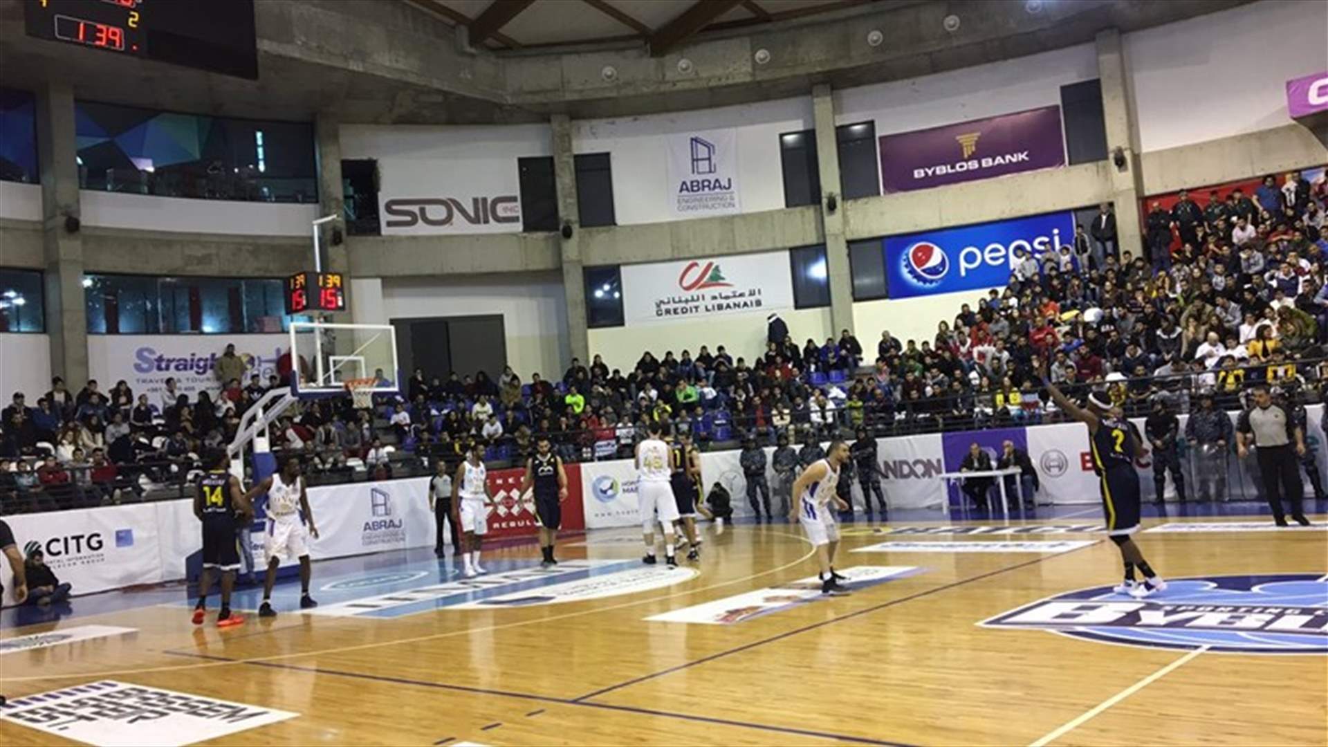 الرياضي يجدد فوزه على بيبلوس ويقترب من المركز الثاني