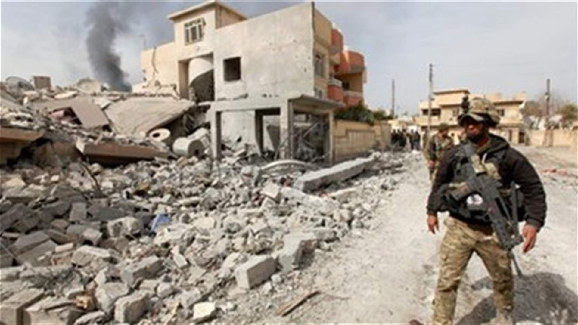 Iraq security forces take Mosul's main government complex, museum building
