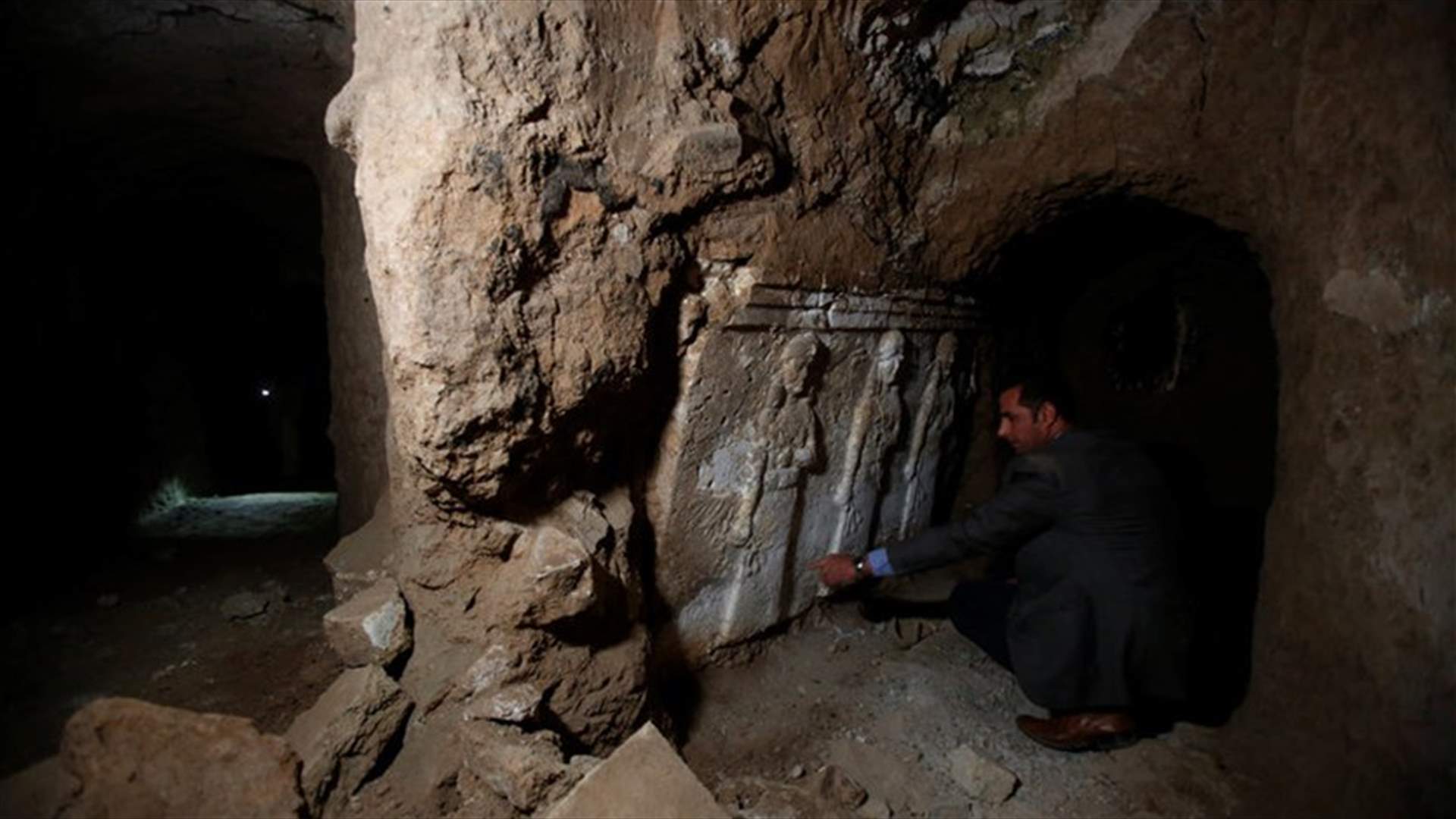 Tunnels under ancient Mosul mosque show Islamic State's focus on loot
