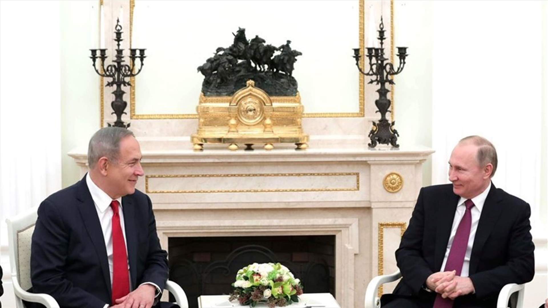 Iran's presence in Syria blocks peace deal, Netanyahu tells Putin