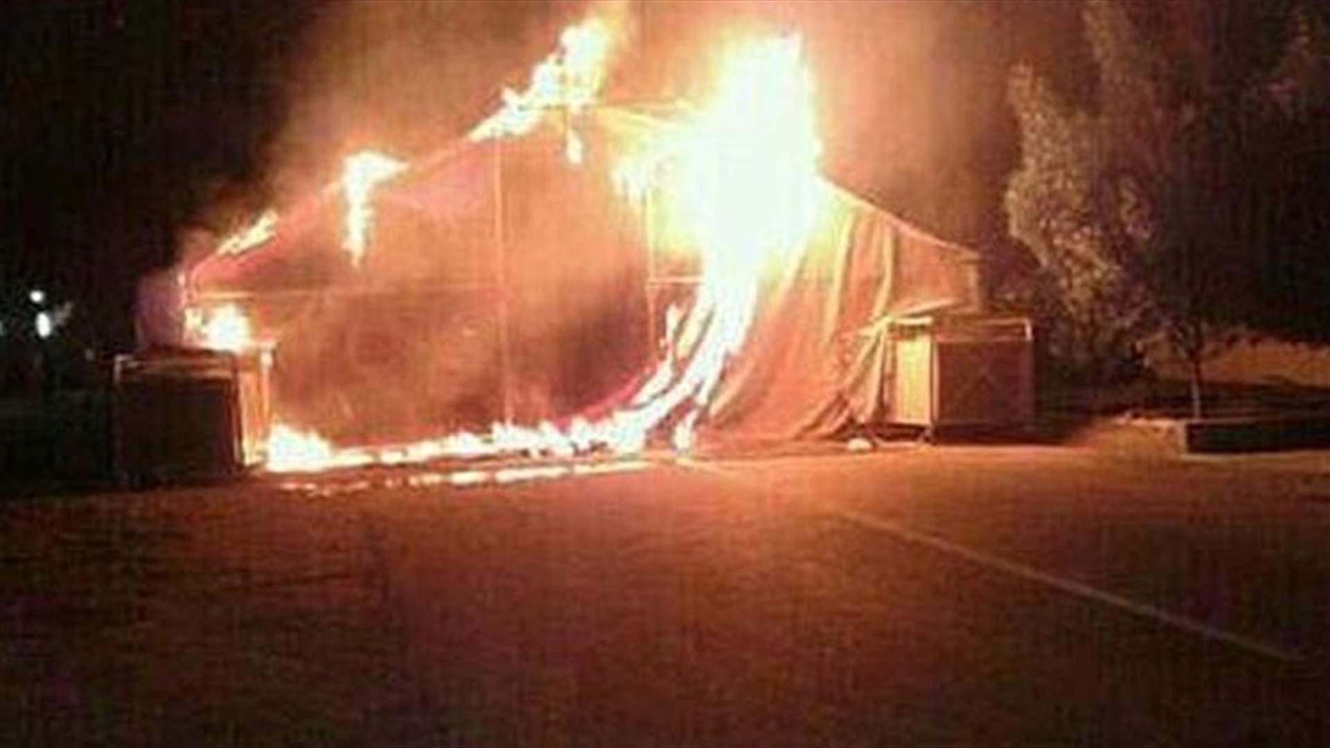 Newborn twins die in fire in Mashari al-Qaa