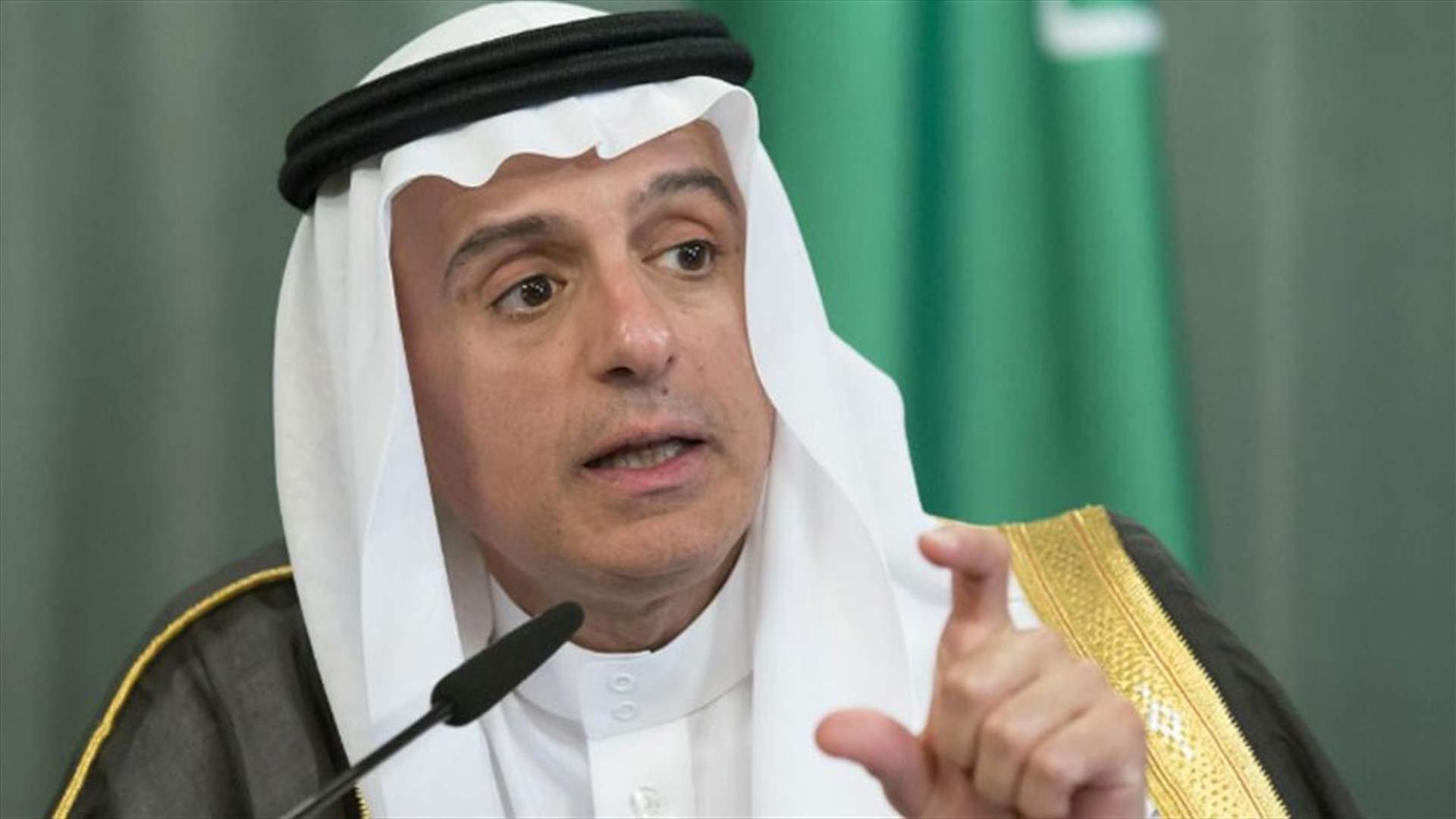 الجبير: حرب ضد إيران وحزب الله