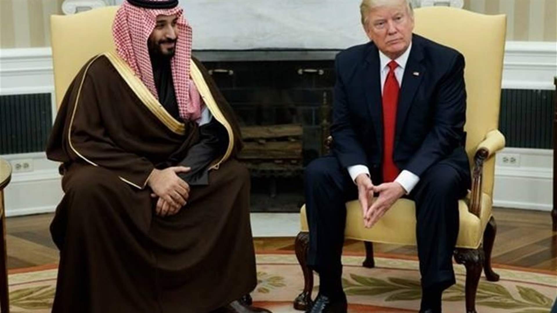 Trump meets with Saudi deputy crown prince at the White House