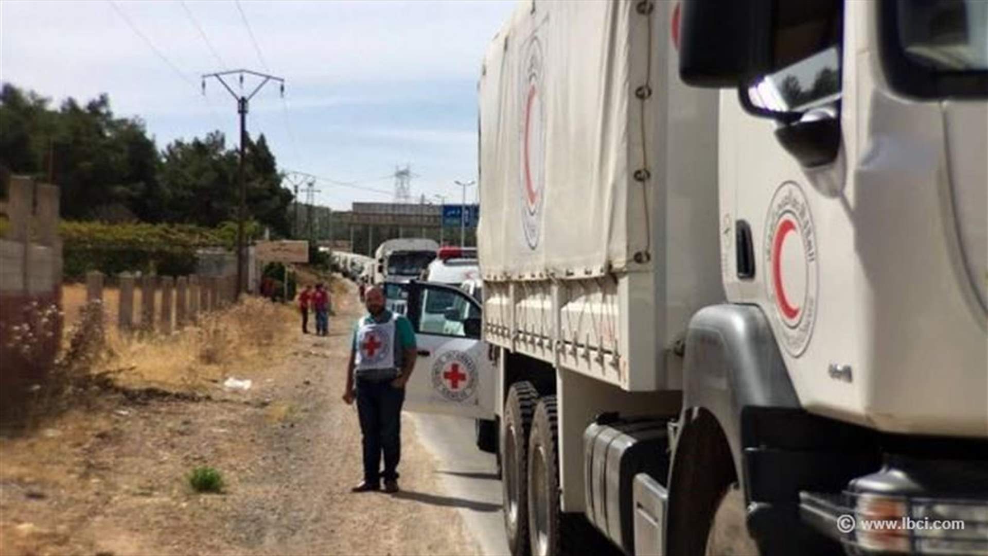 وصول قوافل إغاثة إلى 4 بلدات سورية محاصرة للمرة الأولى منذ تشرين الثاني