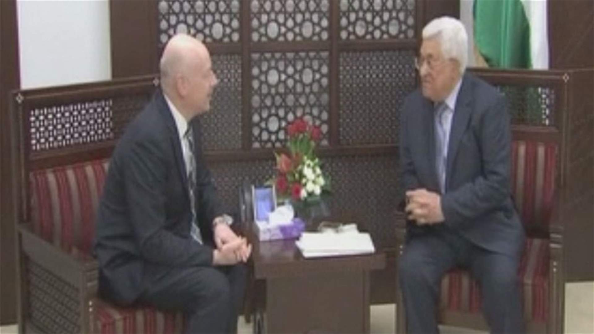 Trump Middle East envoy meets Palestinian leader Abbas