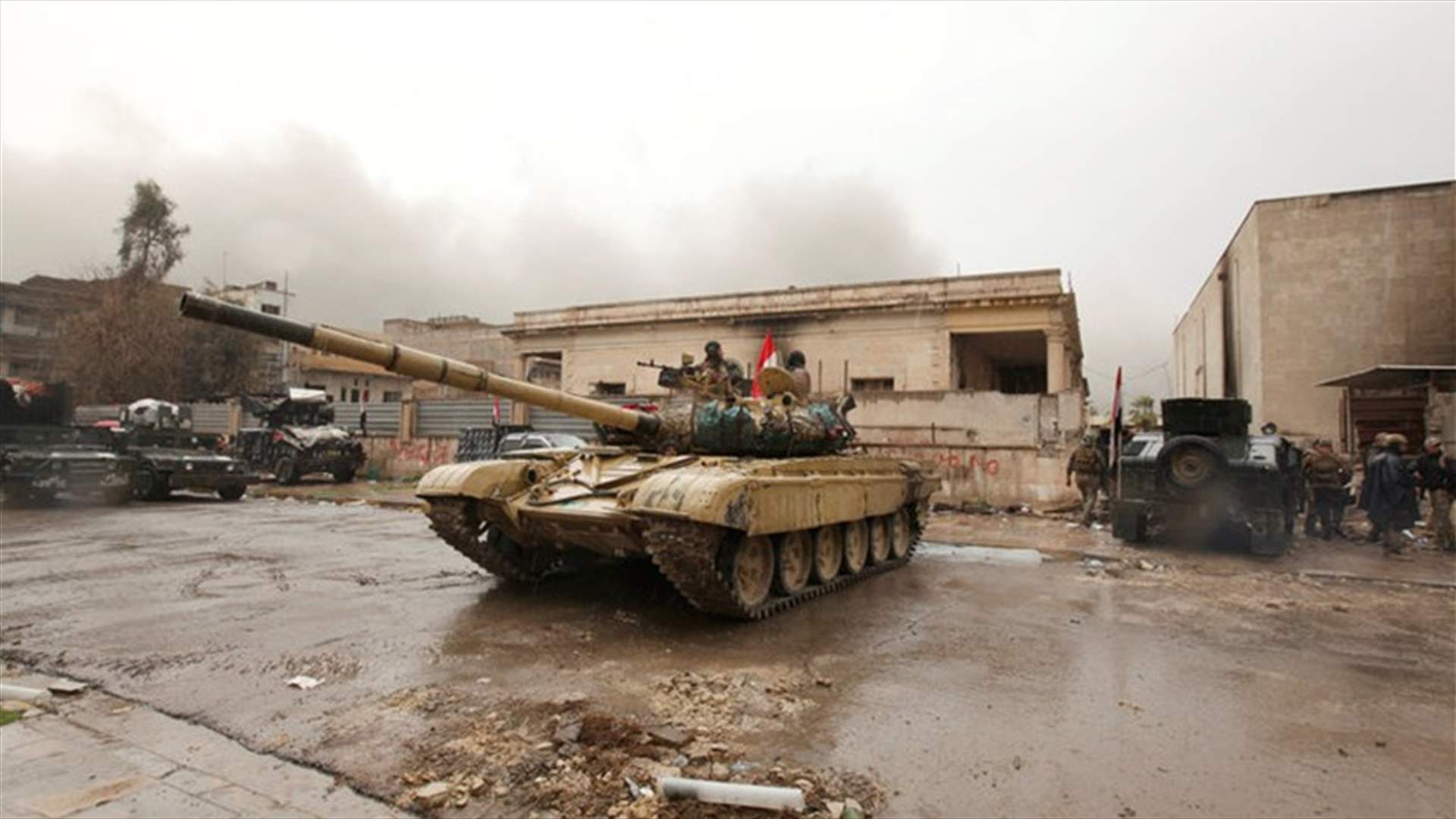 Rain hampers Iraqi forces' push on Islamic State-held Mosul Old City