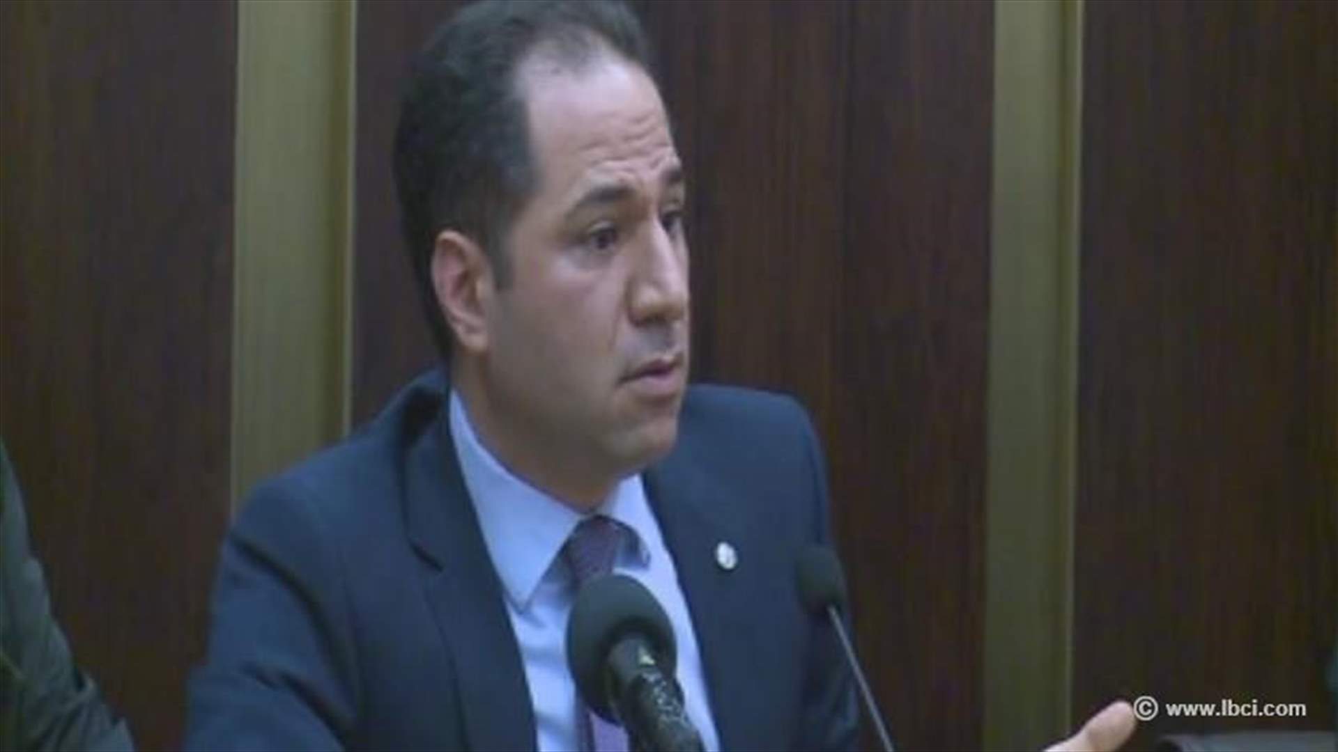 MP Gemayel slams accusations targeting the Kataeb, says proposed taxes are not secret
