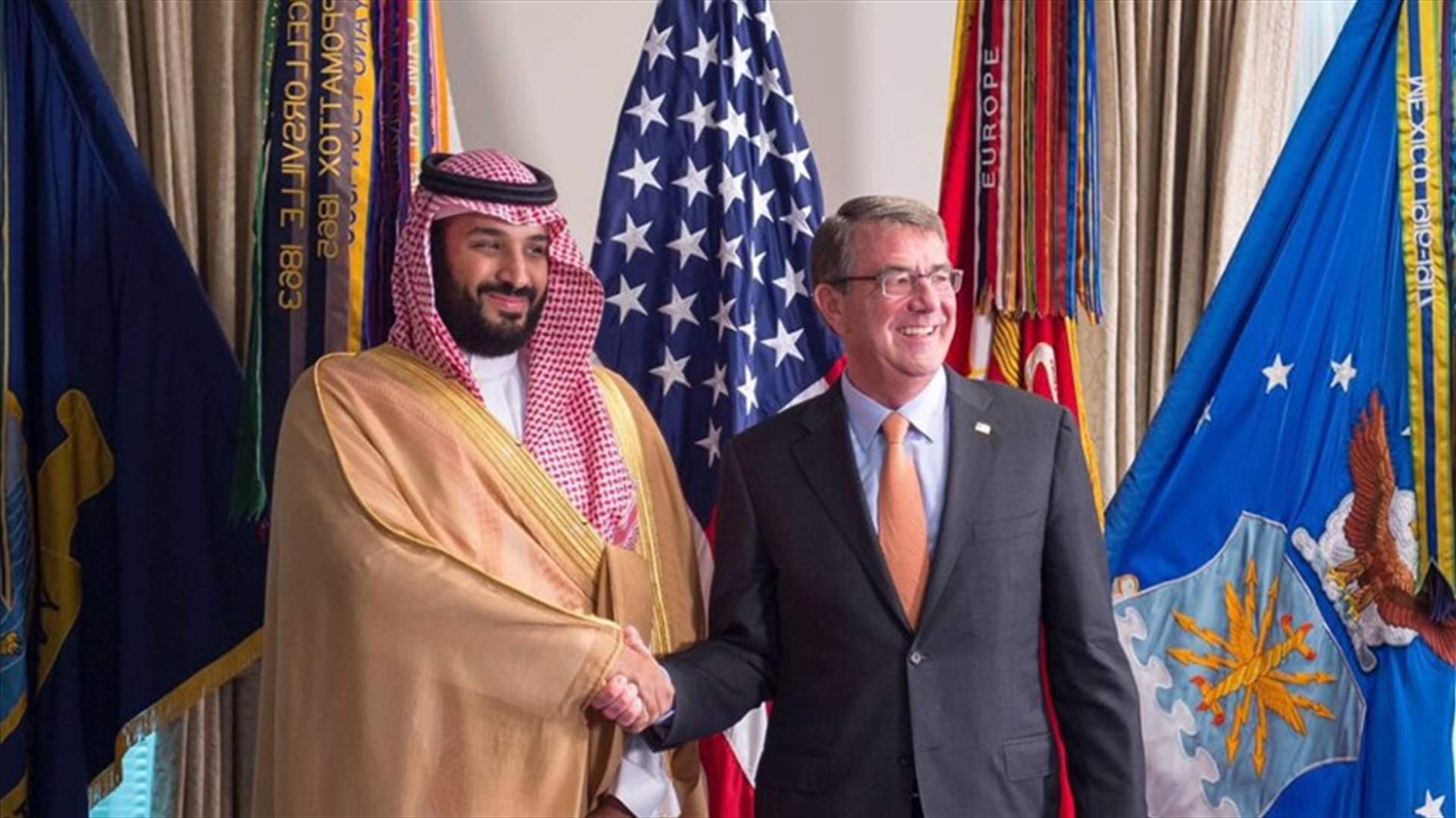 محادثات بين وزير الدفاع الأميركي وولي ولي العهد السعودي