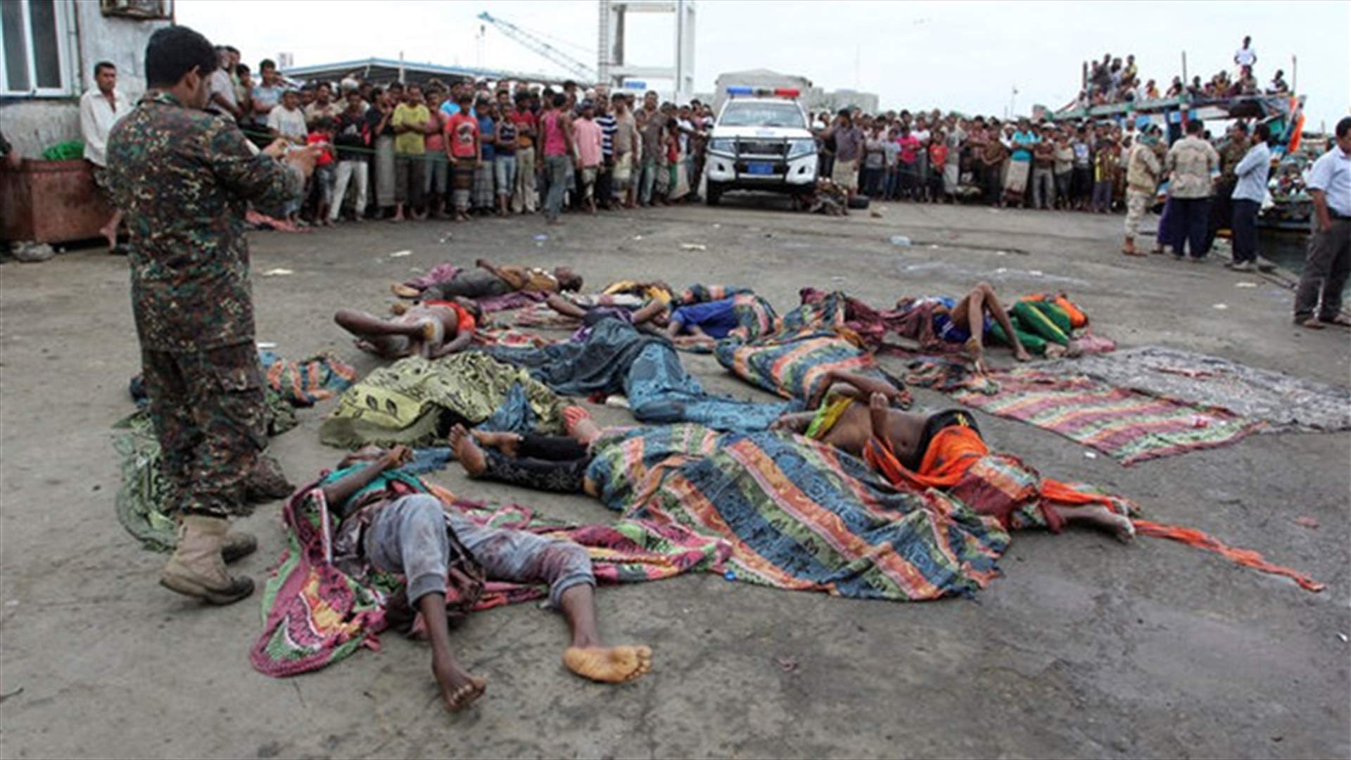 مقتل 31 صوماليا في غارة قبالة ساحل اليمن
