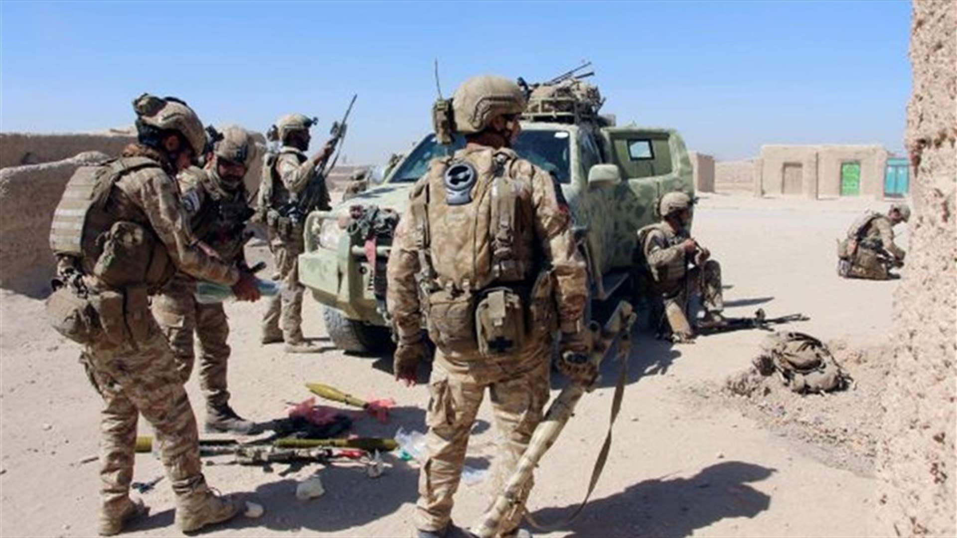 اصابة ثلاثة جنود اميركيين بنيران جندي افغاني
