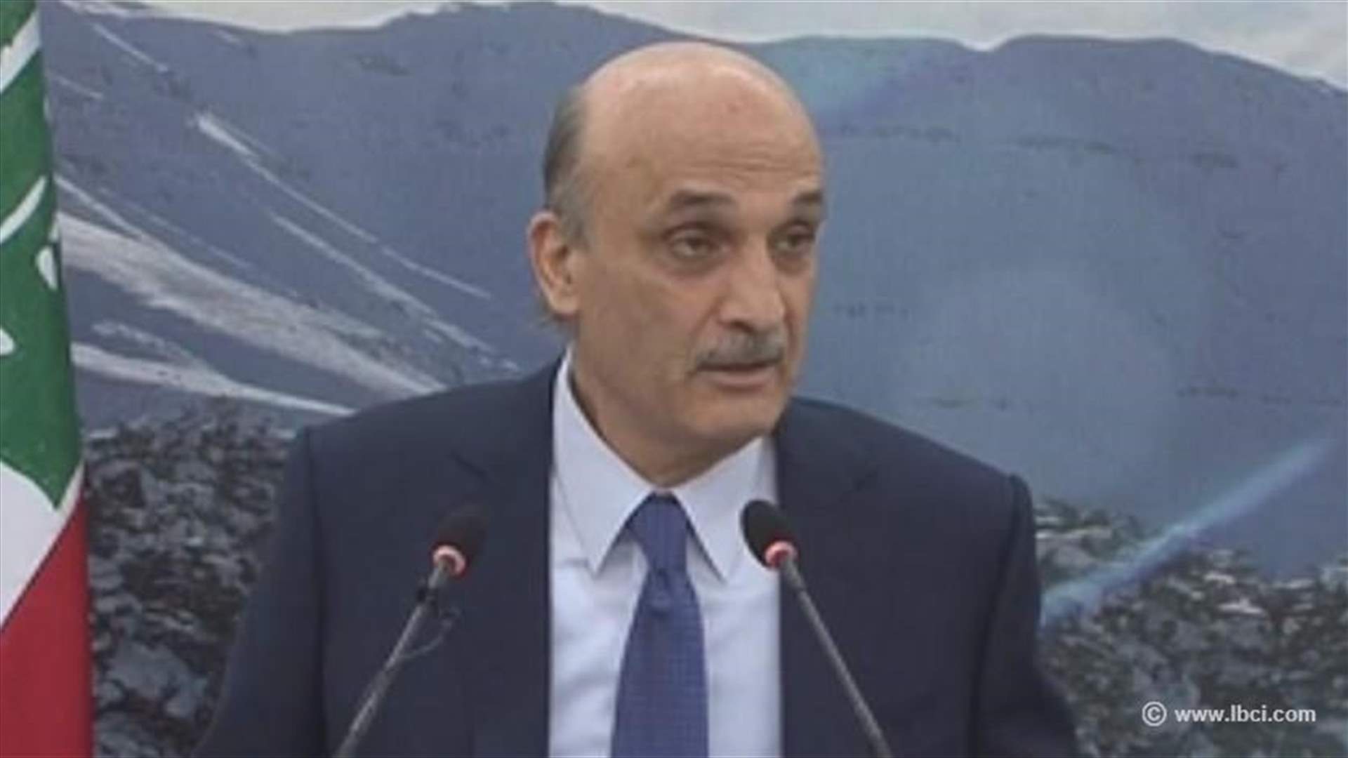LF chief Geagea stresses need to end waste of public funds before imposing taxes