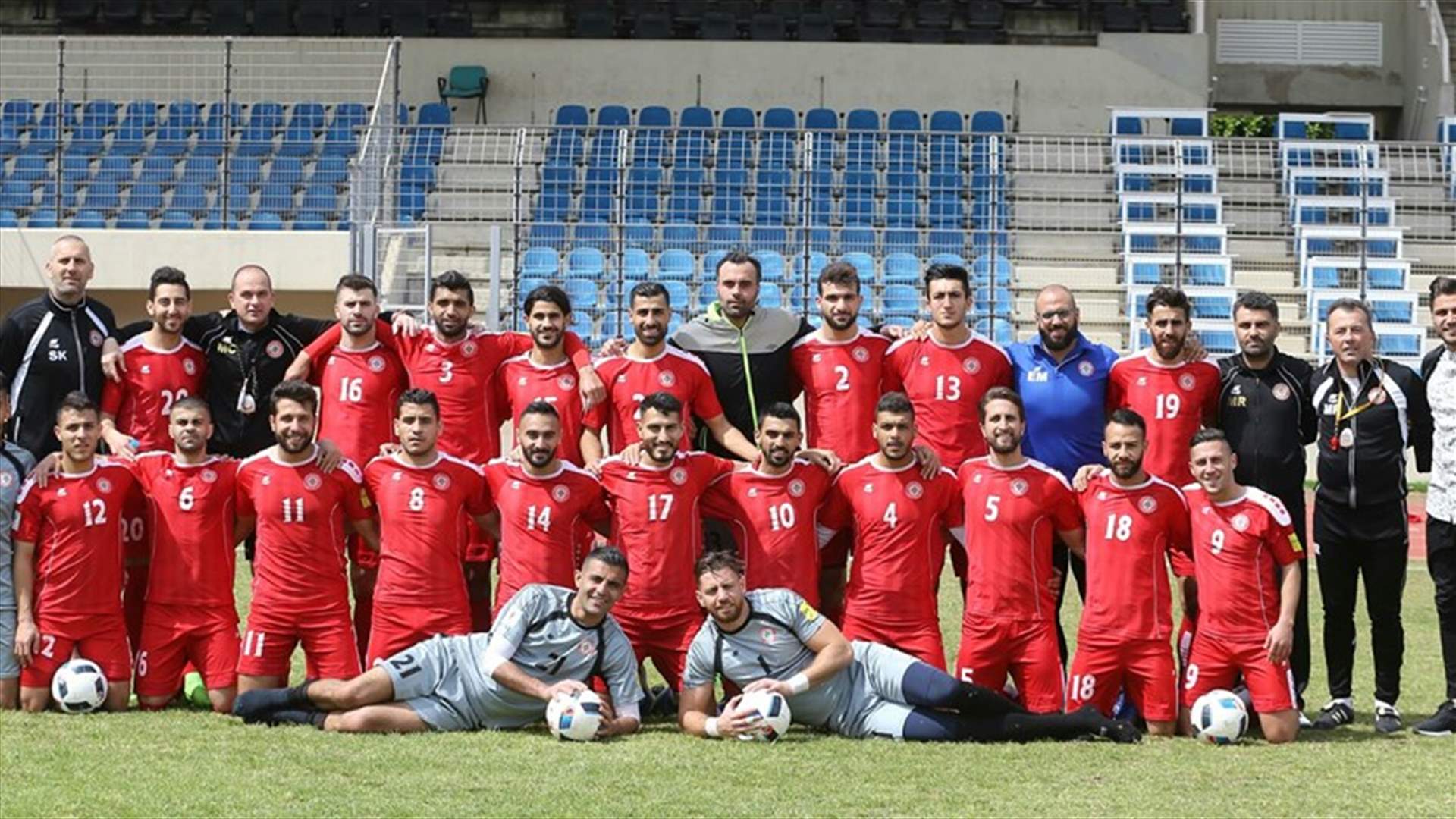 منتخب لبنان لكرة القدم يواصل استعدادته لمباراة هونغ كونغ